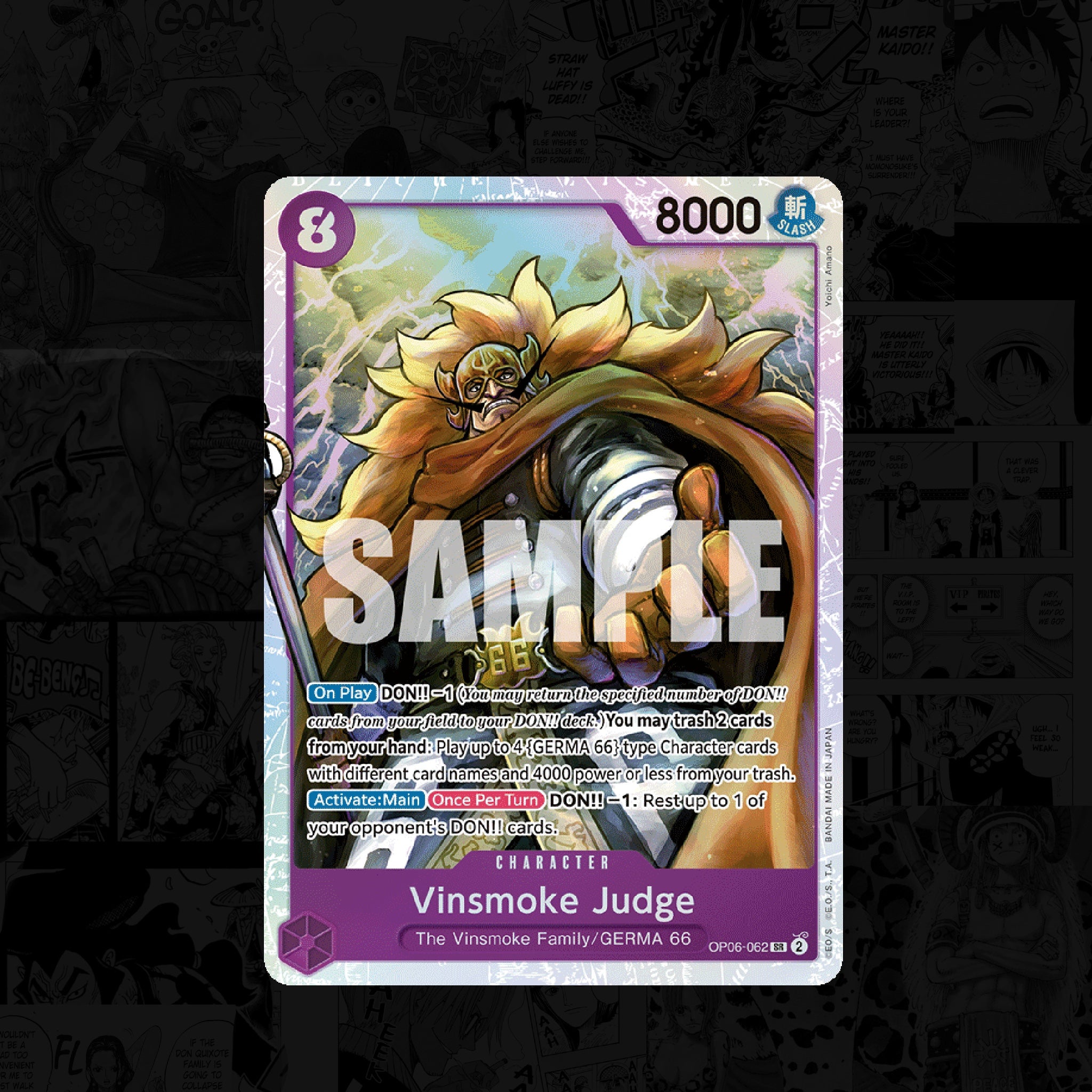 ONE PIECE Vinsmoke Judge