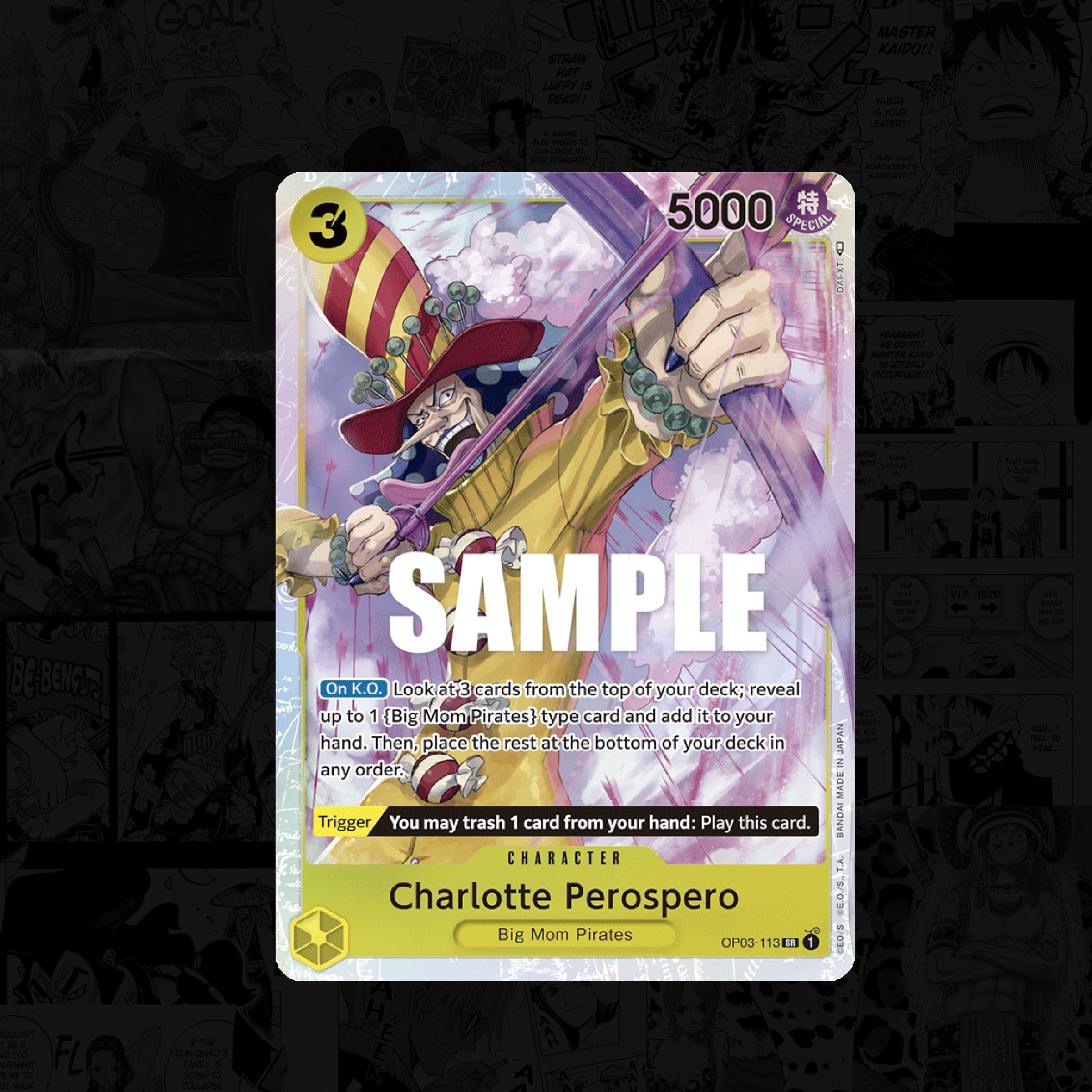 ONE PIECE Charlotte Perospero