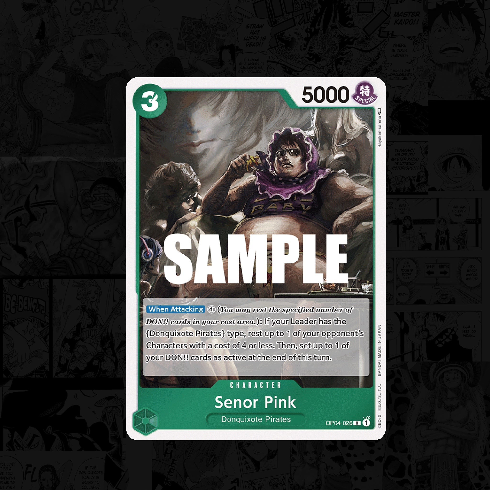 ONE PIECE Senor Pink