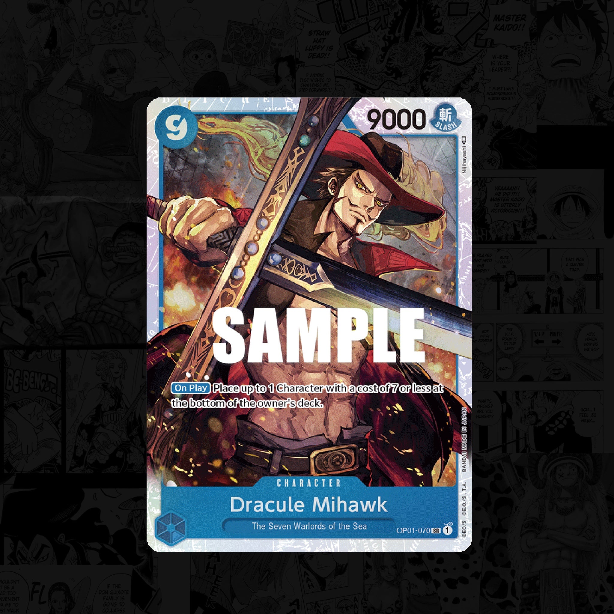 ONE PIECE Dracule Mihawk