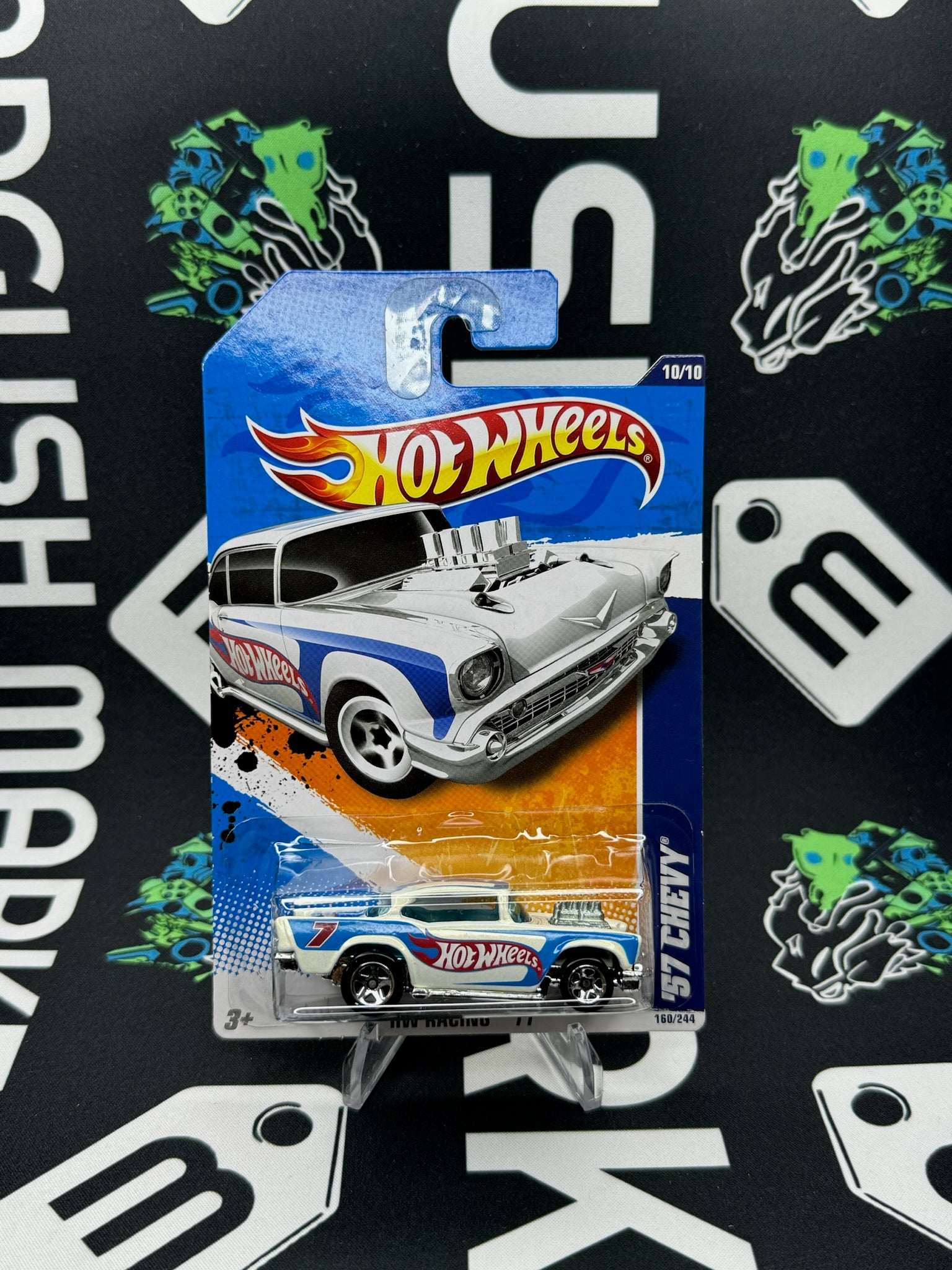 HOT WHEELS ‘57 Chevy - White