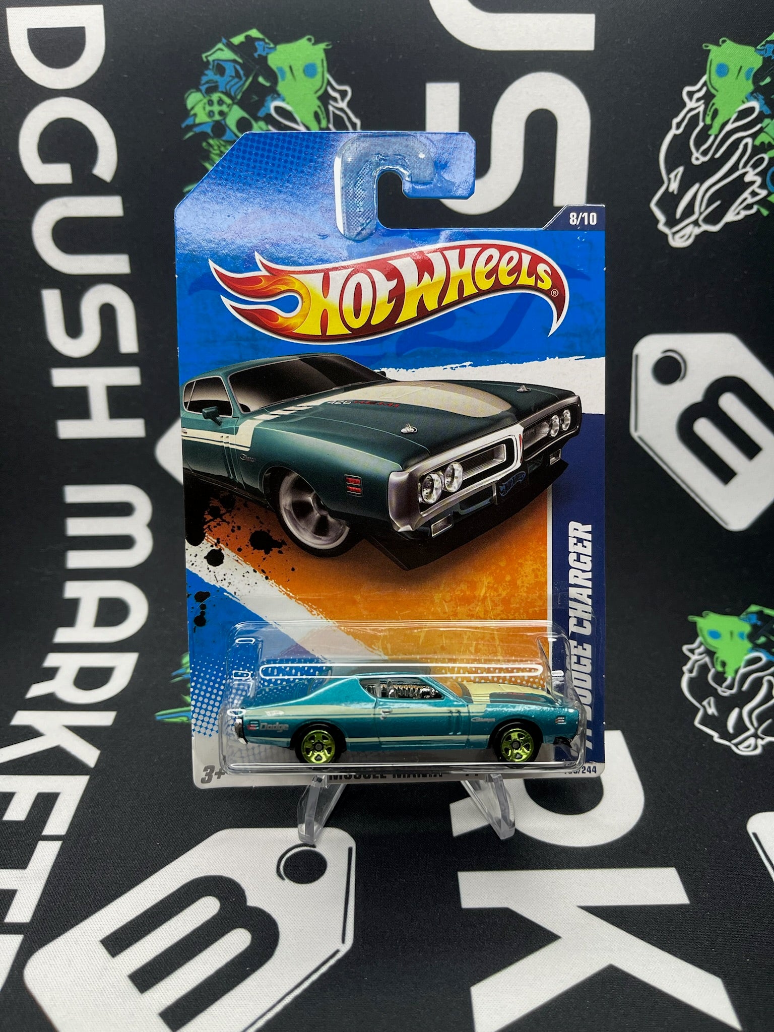 HOT WHEELS ‘71 Dodge Charger - Teal