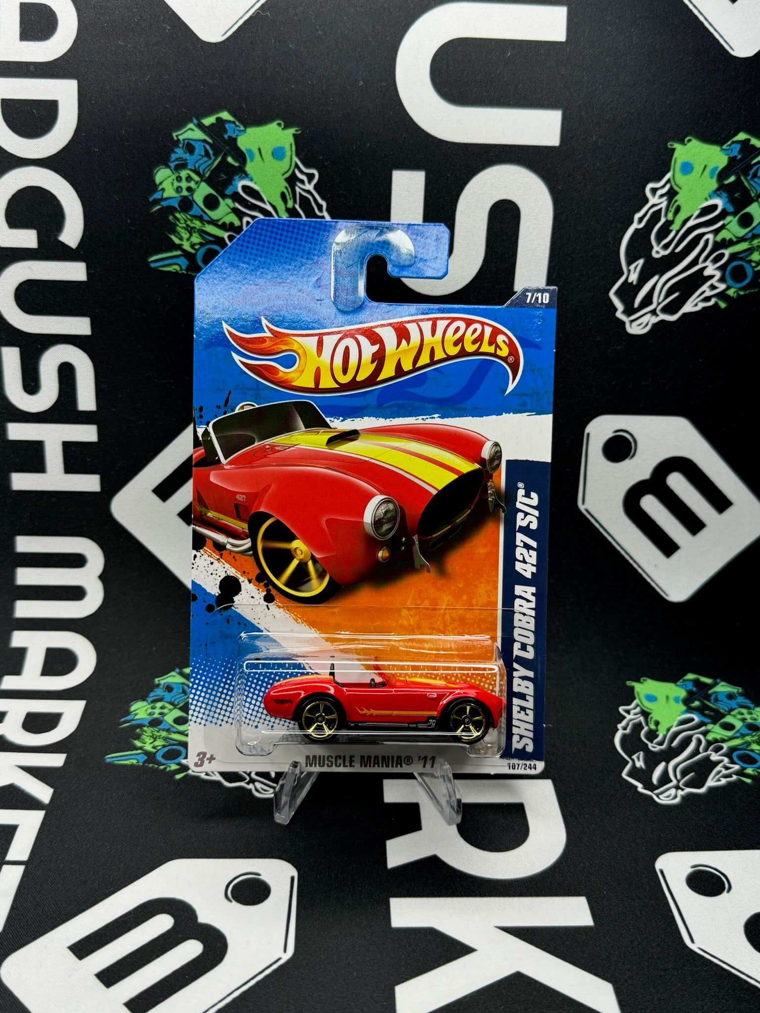 HOT WHEELS Shelby Cobra 427 S/C - Red