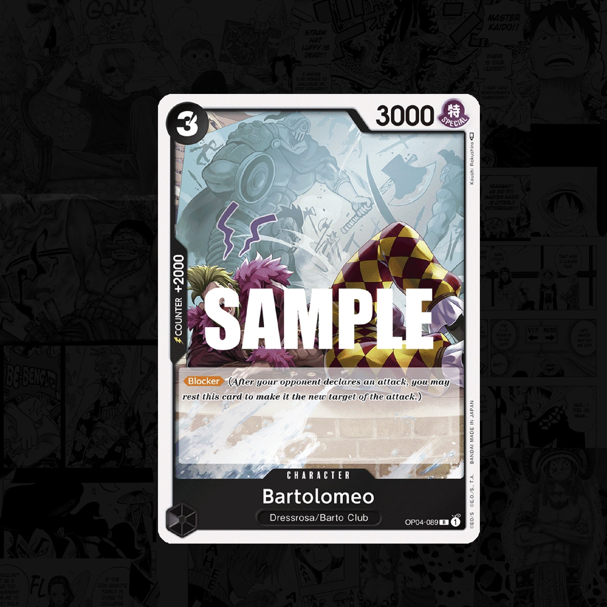 ONE PIECE Bartolomeo