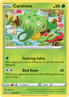 POKEMON Carnivine