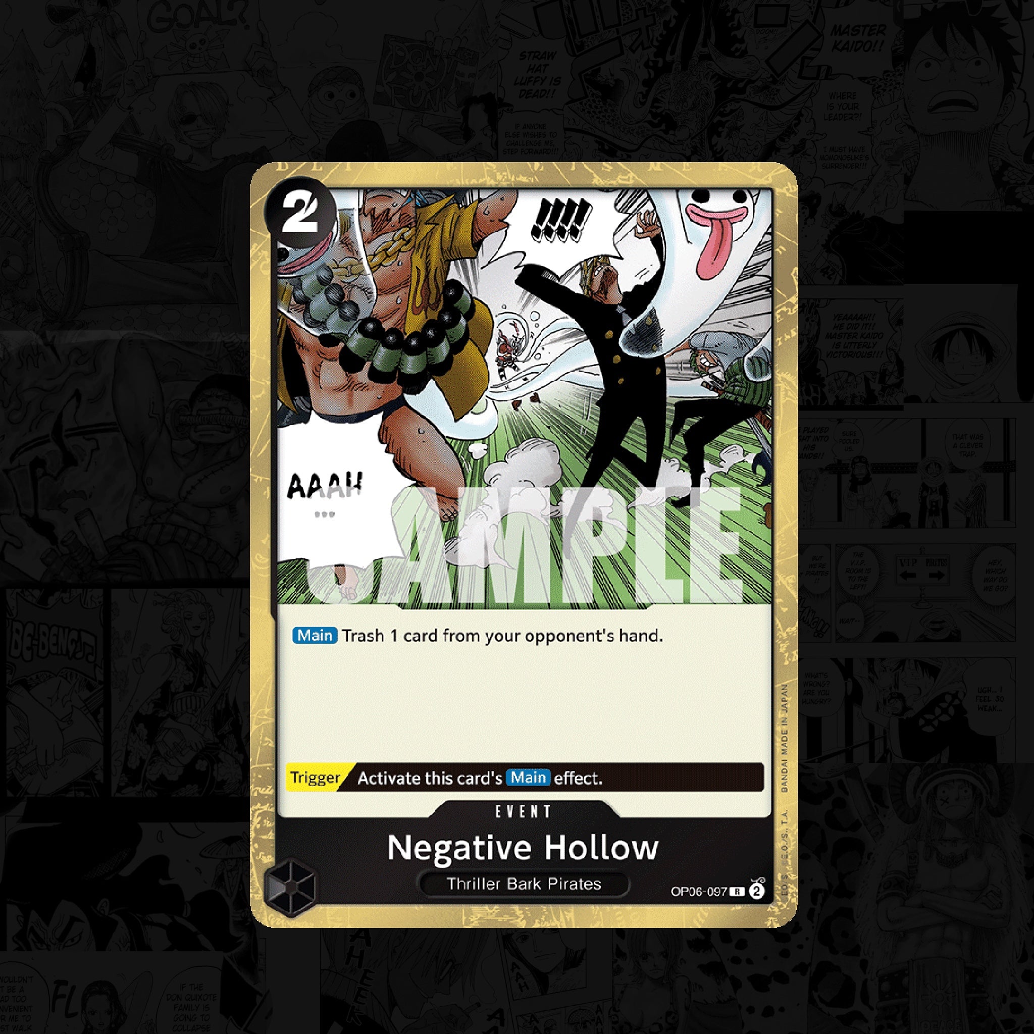 ONE PIECE Negative Hollow