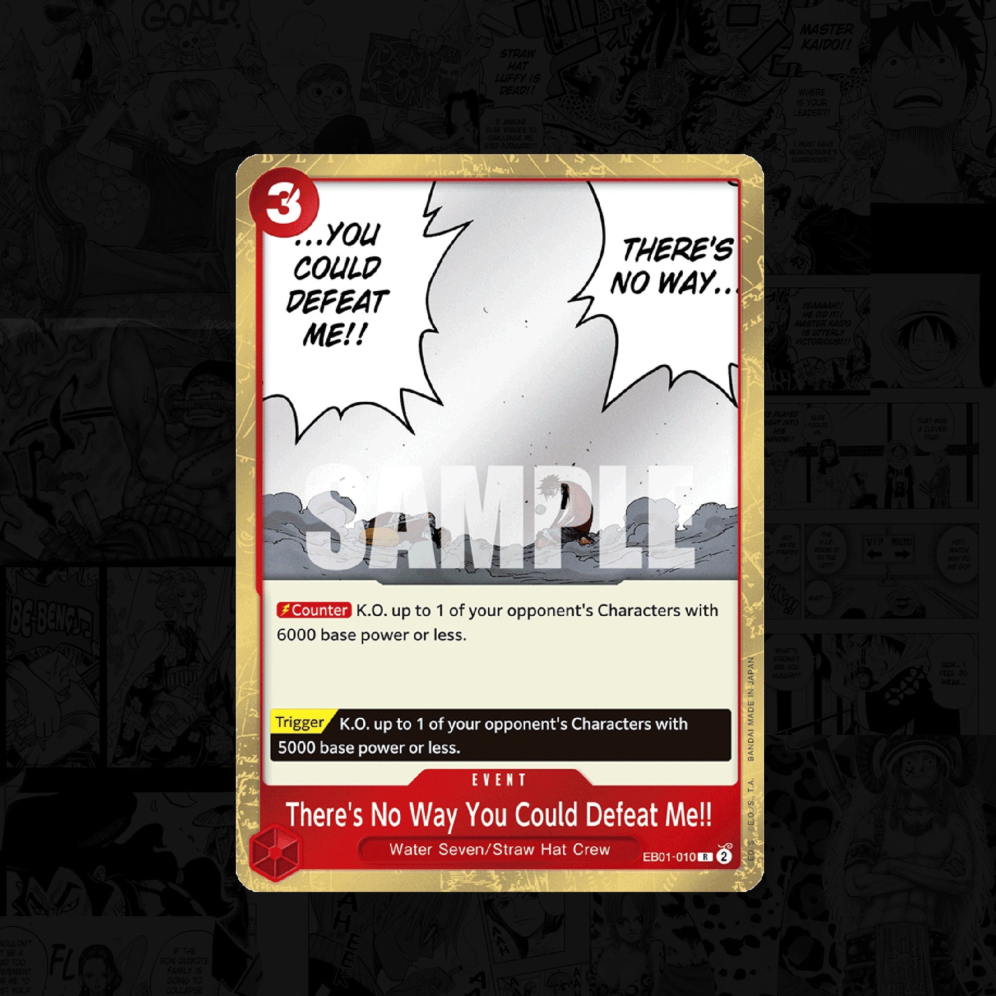 ONE PIECE There’s No Way You Could Defeat Me!!