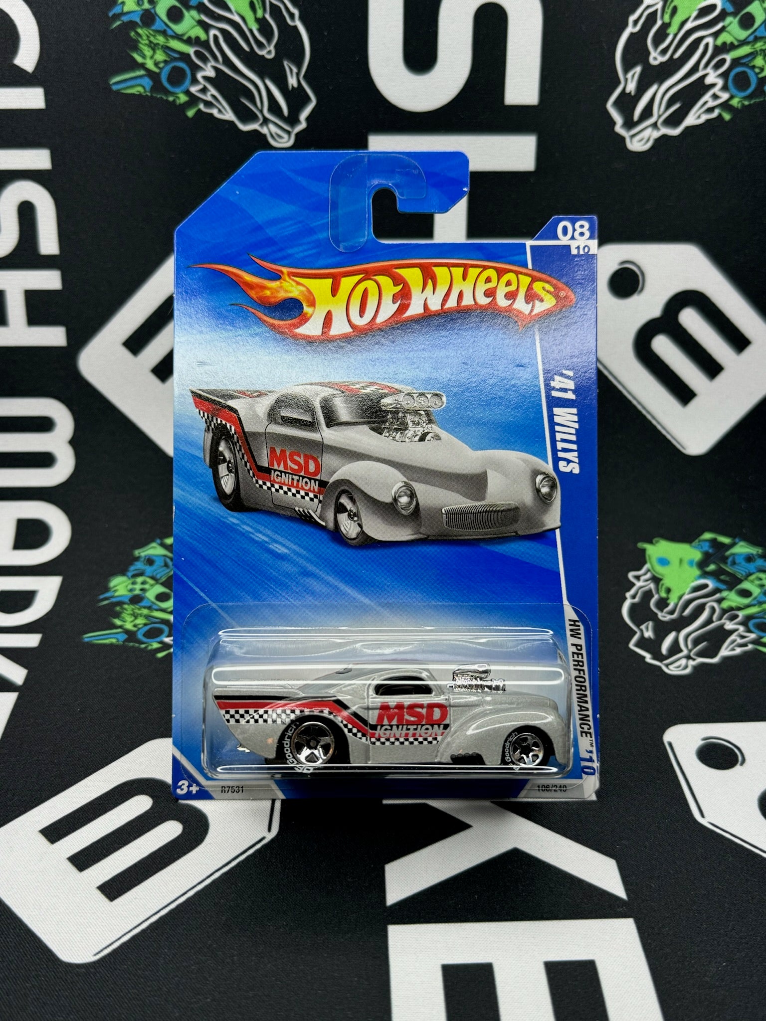 HOT WHEELS ‘41 Willys - Gray