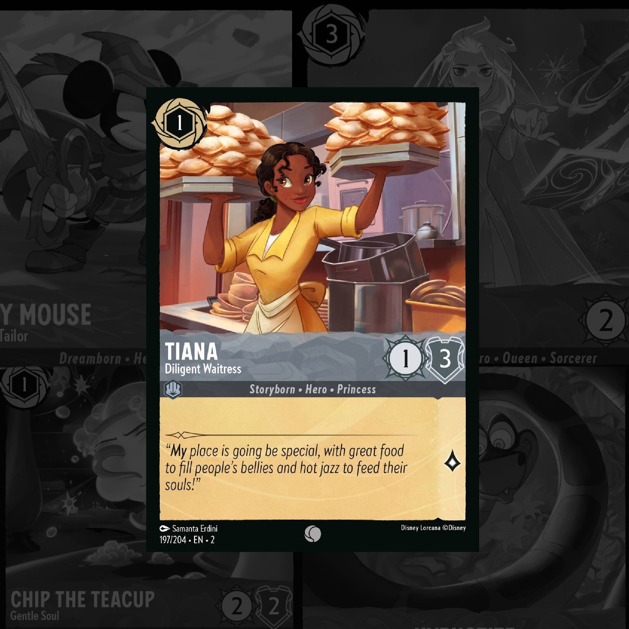 LORCANA Tiana - Diligent Waitress