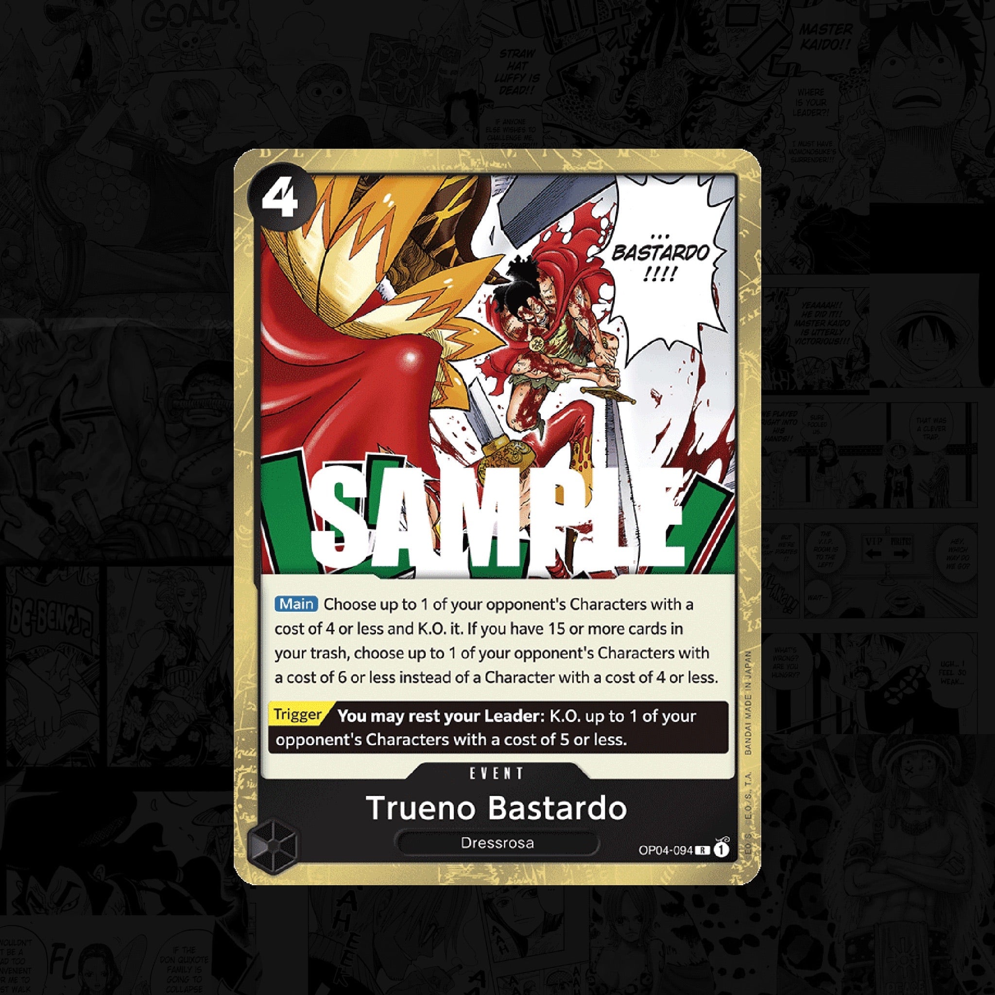 ONE PIECE Trueno Bastardo