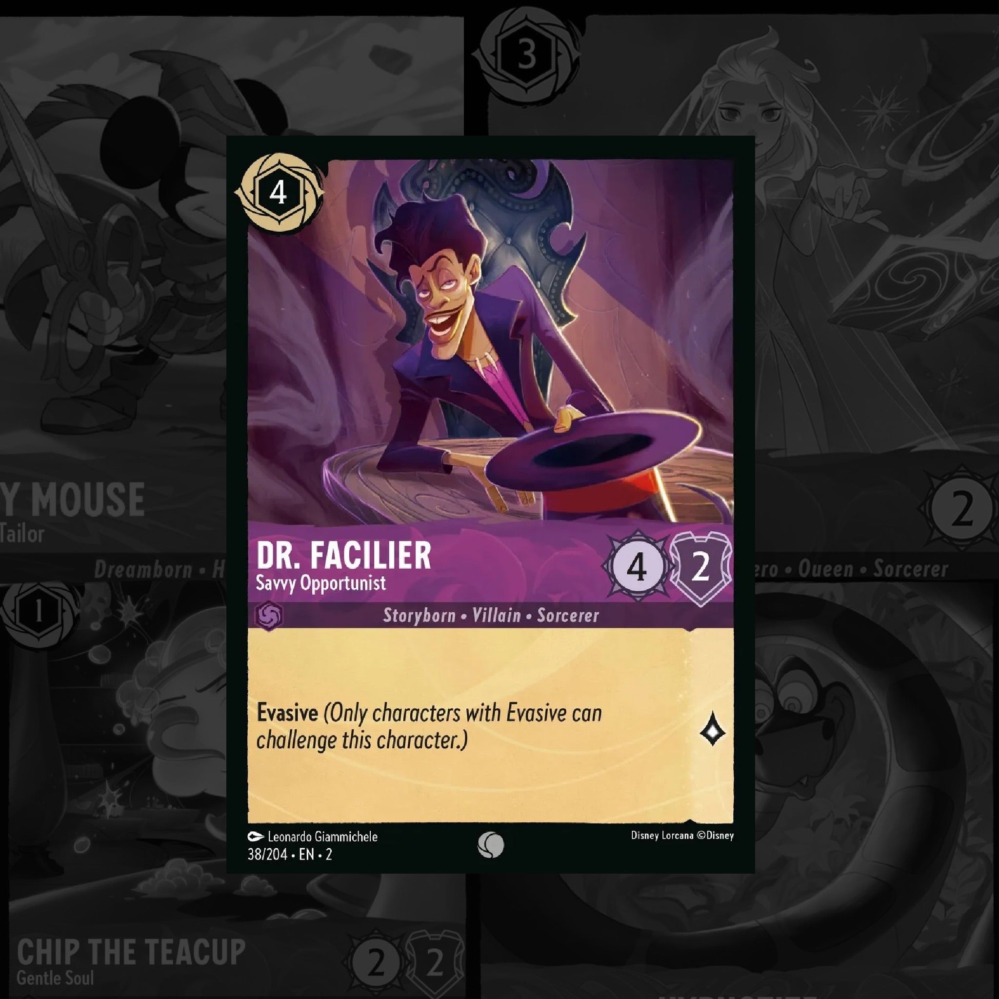 LORCANA Dr. Facilier - Savvy Opportunist