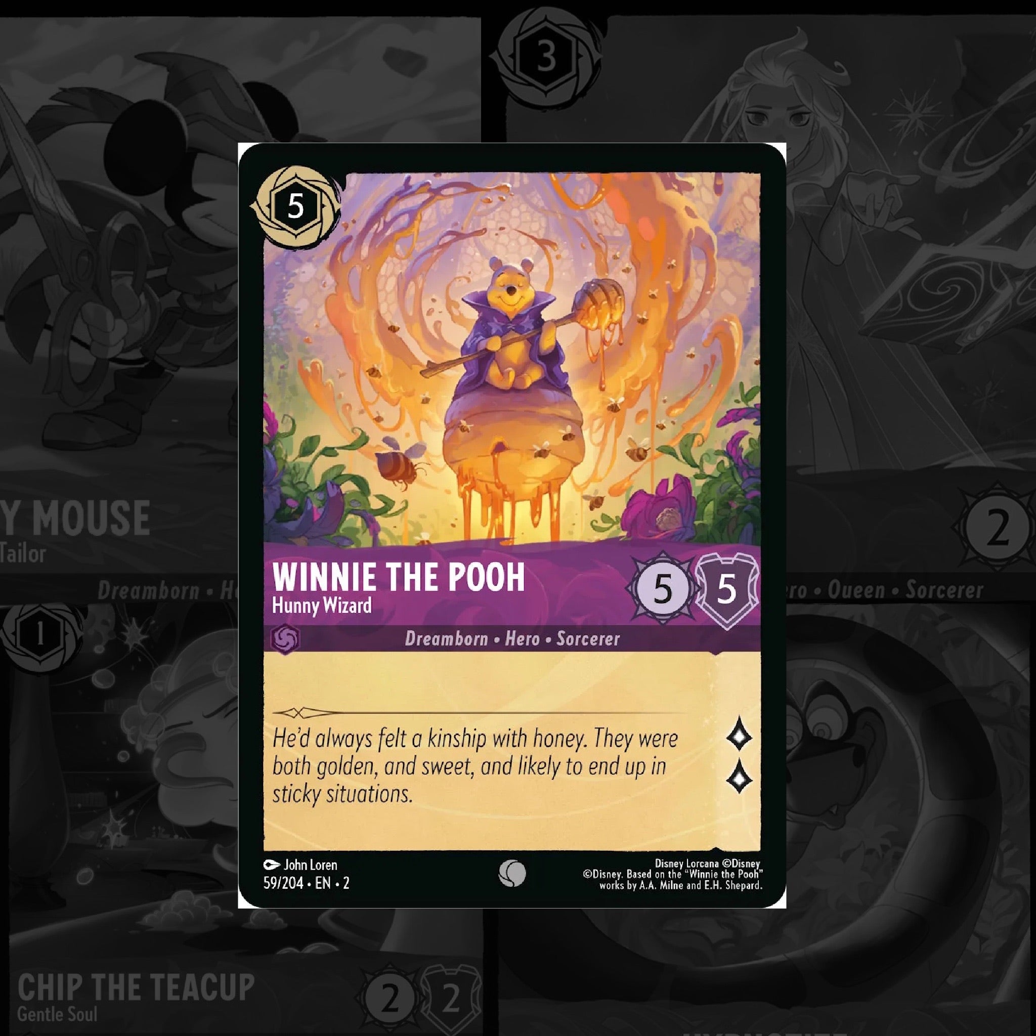 LORCANA Winnie The Pooh - Hunny Wizard