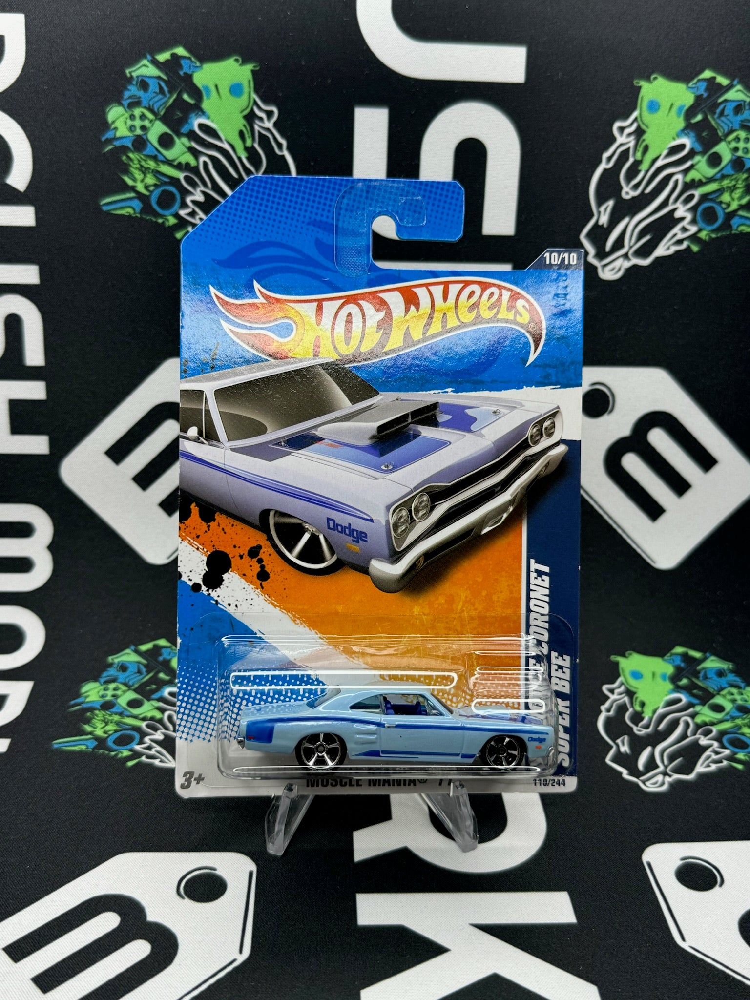 HOT WHEELS ‘69 Dodge Coronet Super Bee - Blue