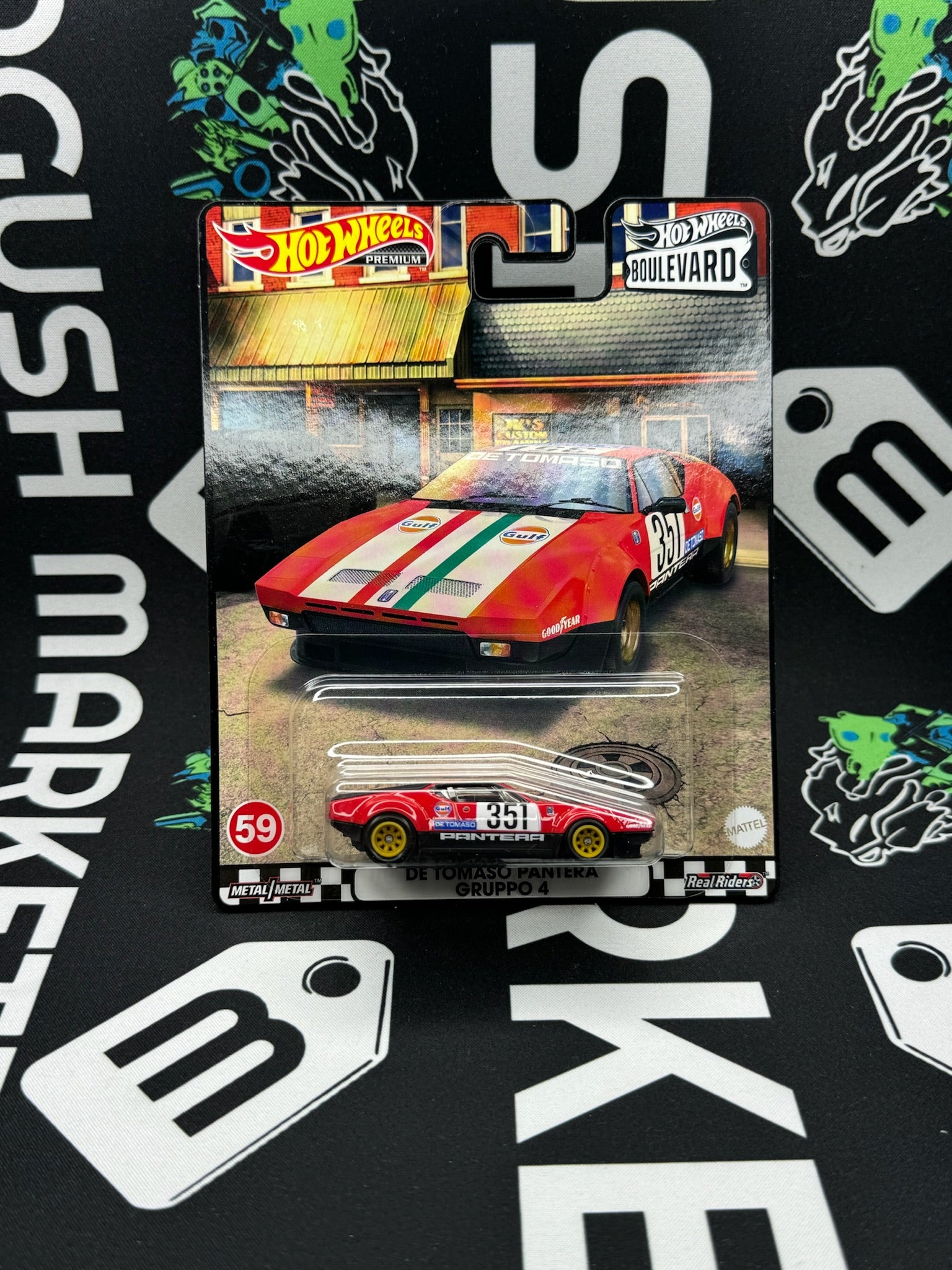 HOT WHEELS De Tomaso Pantera Gruppo 4 - Boulevard