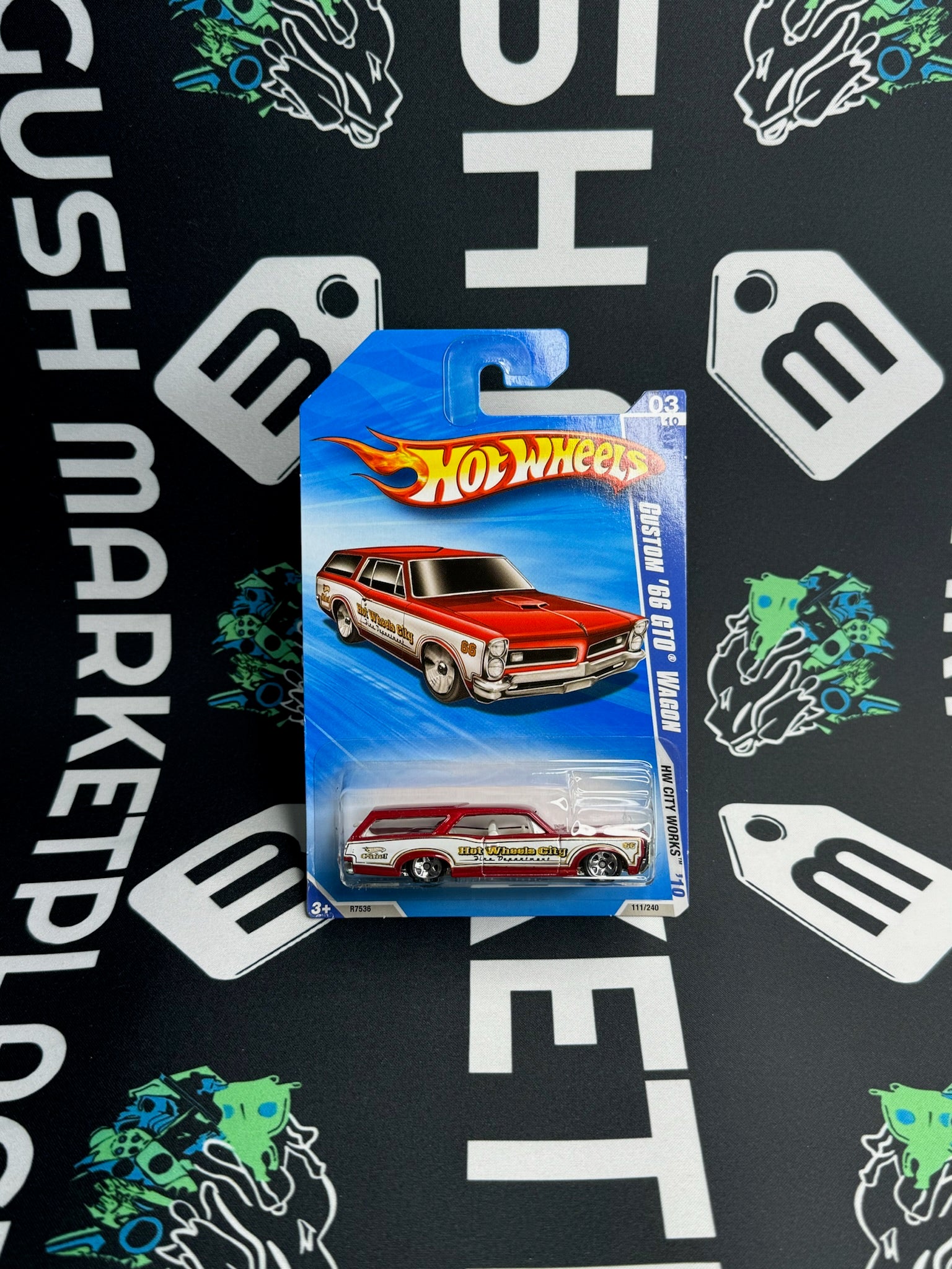 HOT WHEELS Custom ‘66 GTO Wagon
