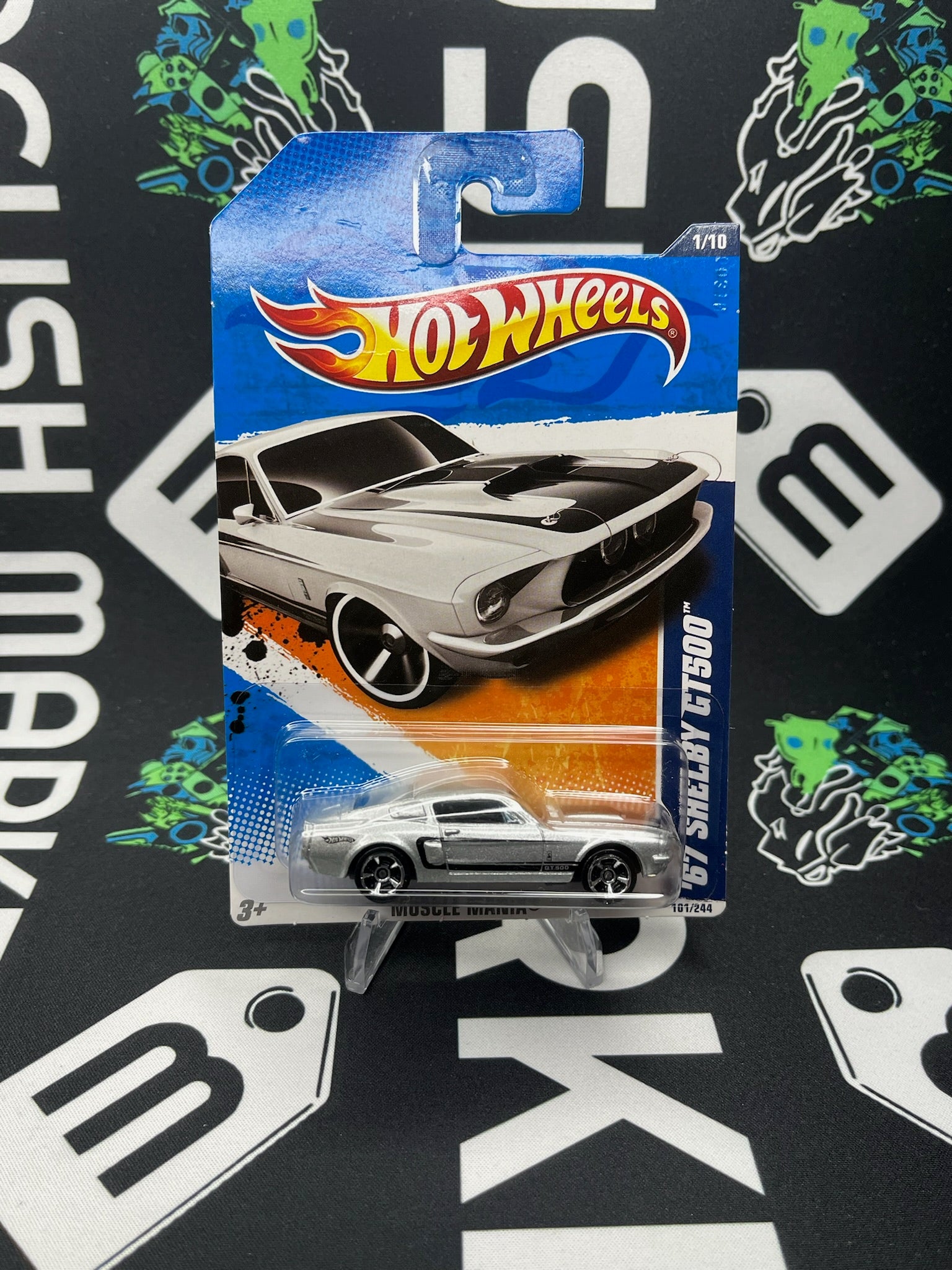 HOT WHEELS ‘67 Shelby GT500 - Silver