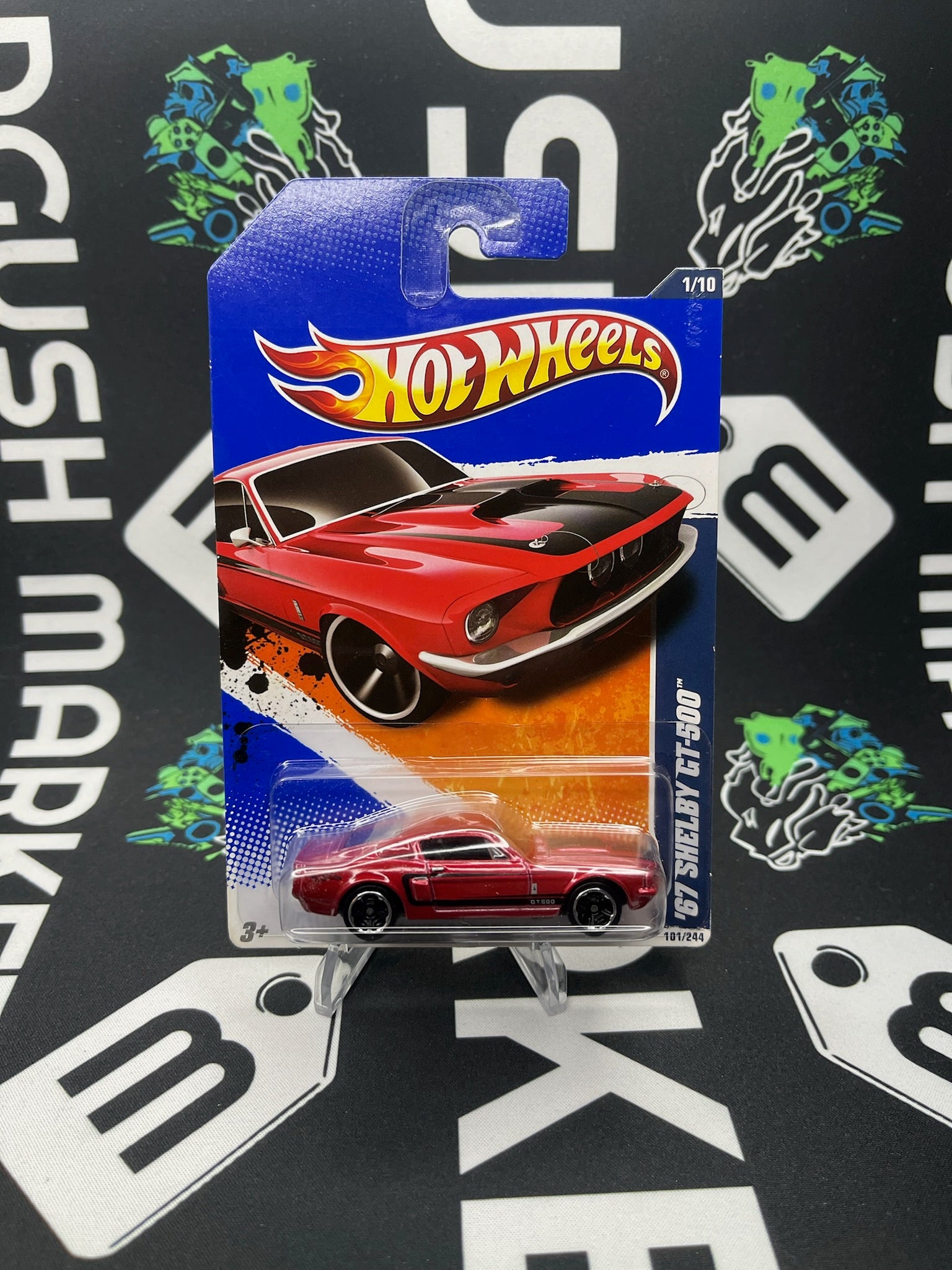 HOT WHEELS ‘67 Shelby GT-500 - Red