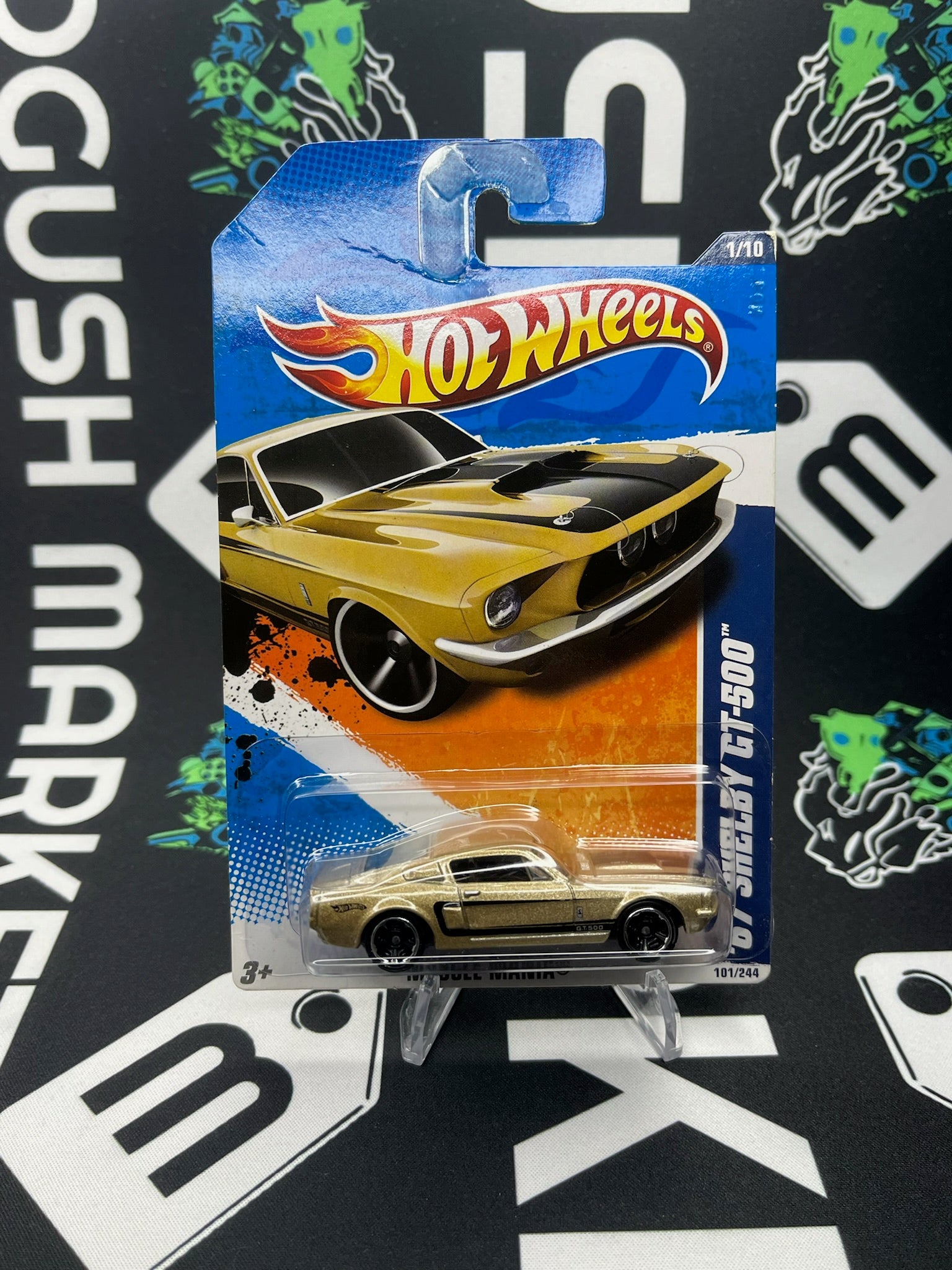 HOT WHEELS ‘67 Shelby GT-500 - Gold