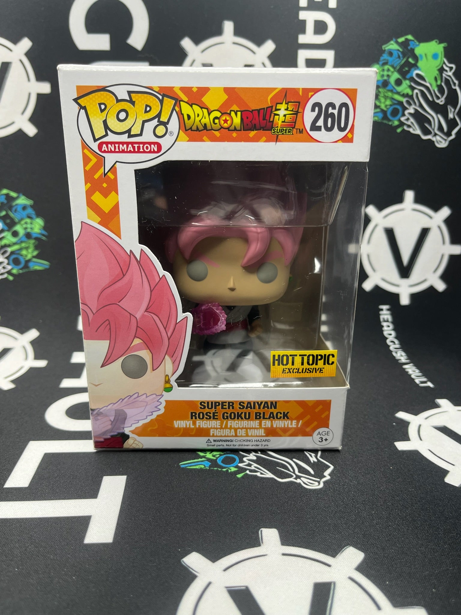POP Super Saiyan Rose Goku Black (Hot Topic)