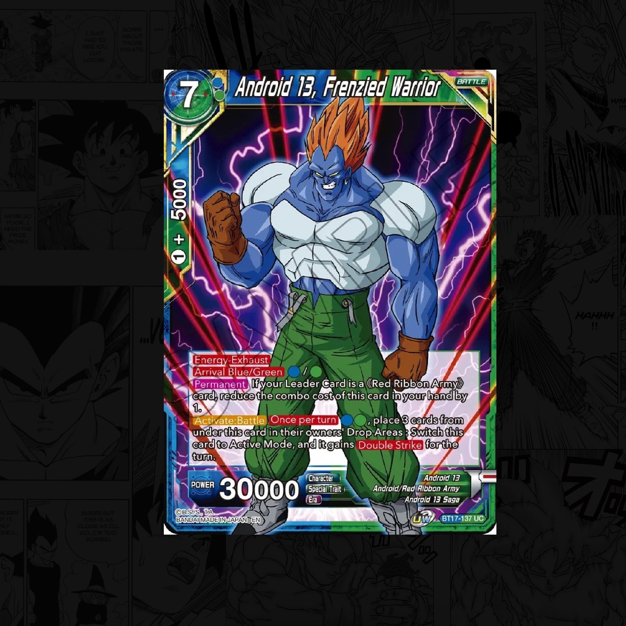 DRAGON BALL SUPER Android 13, Frenzied Warrior