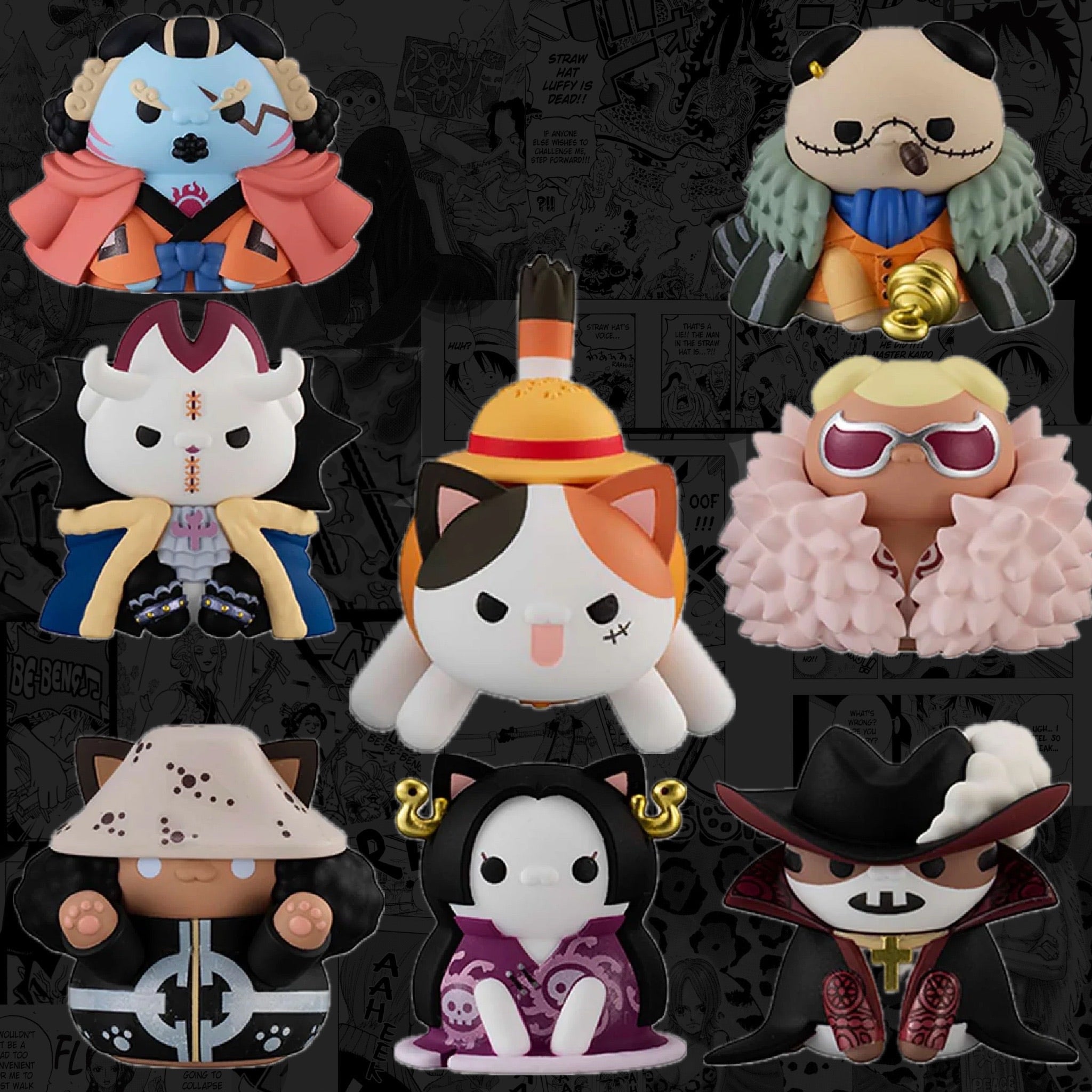 MEGA CAT PROJECT Luffy & The Seven Warlords Of The Sea