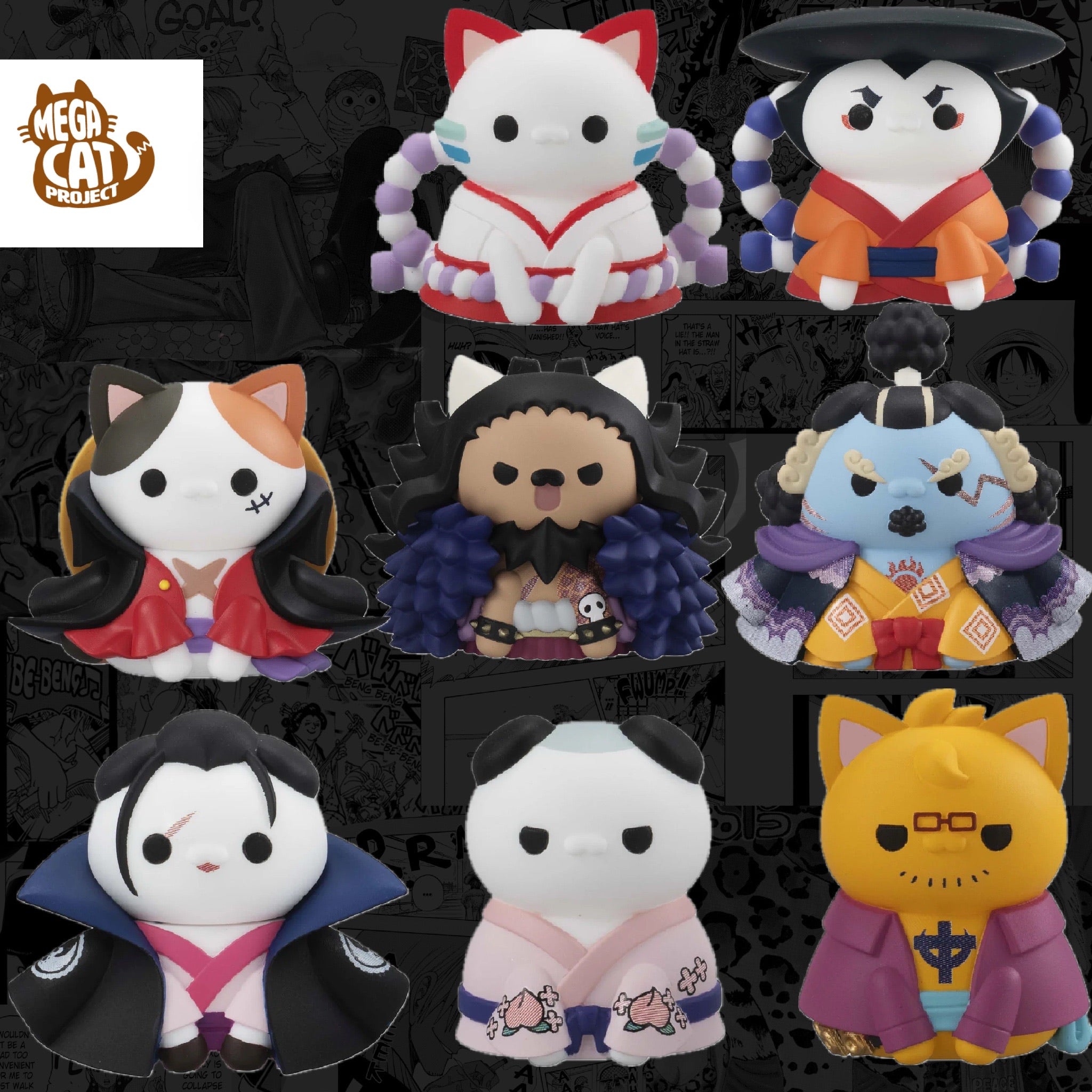 Pre Order MEGA CAT PROJECT Luffy & Wano Country Arc