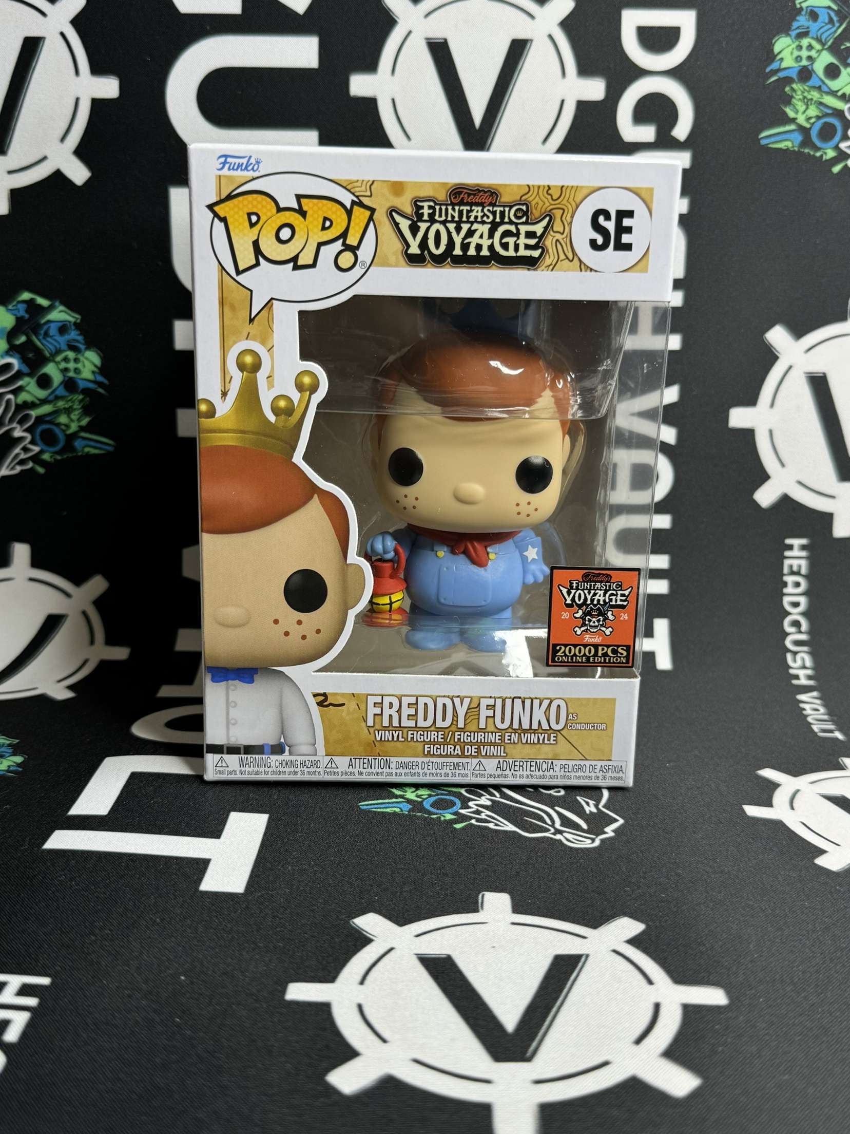 POP Freddy Funko As Conductor (Funtastic Voyage - Box Of Fun)