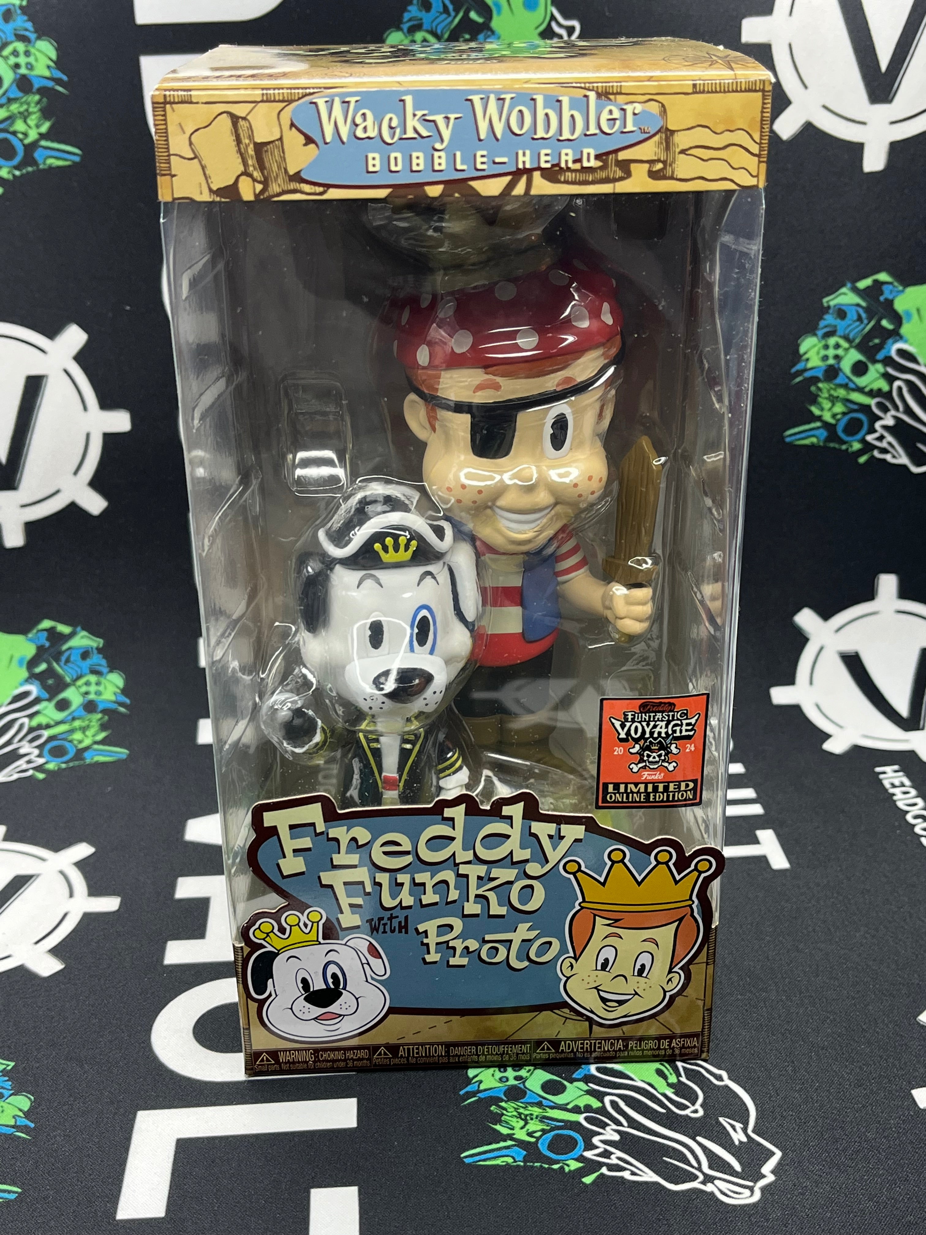 WACKY WOBBLER Freddy Funko With Proto (Funtastic Voyage - Box Of Fun)