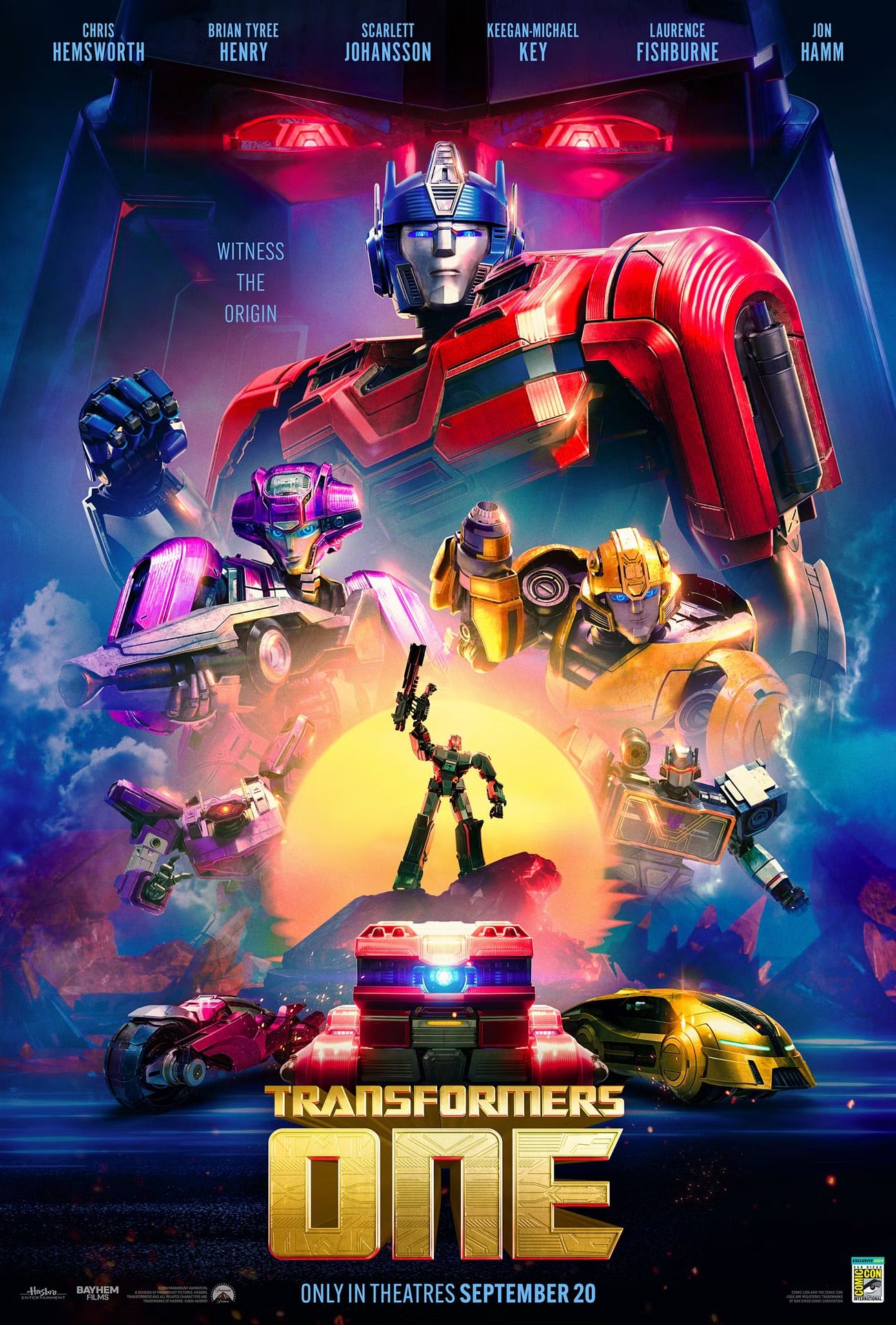 POSTER Transformers One (Hall H - SDCC Exclusive)