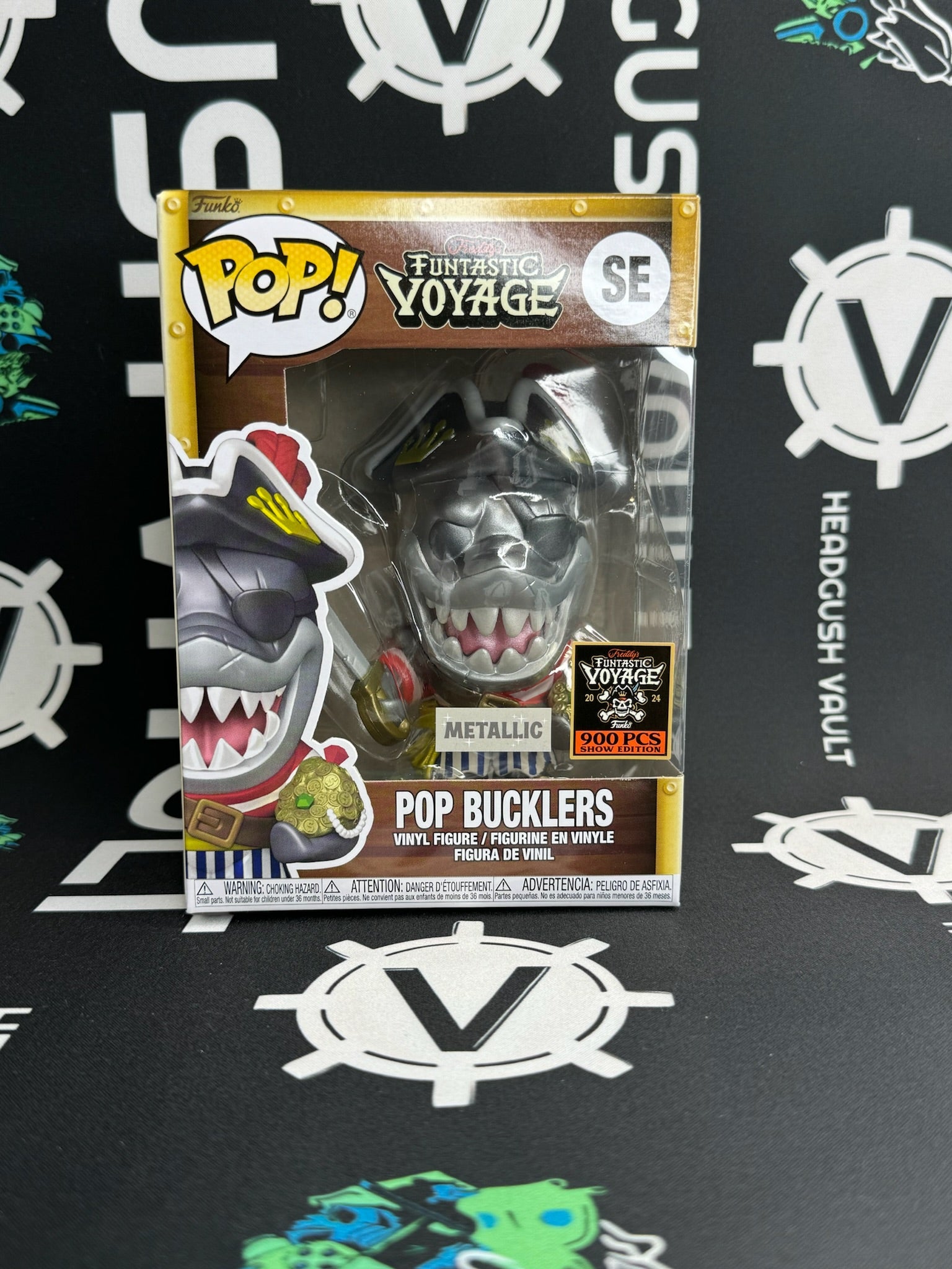POP Pop Bucklers (Funtastic Voyage - FunDays) - Metallic