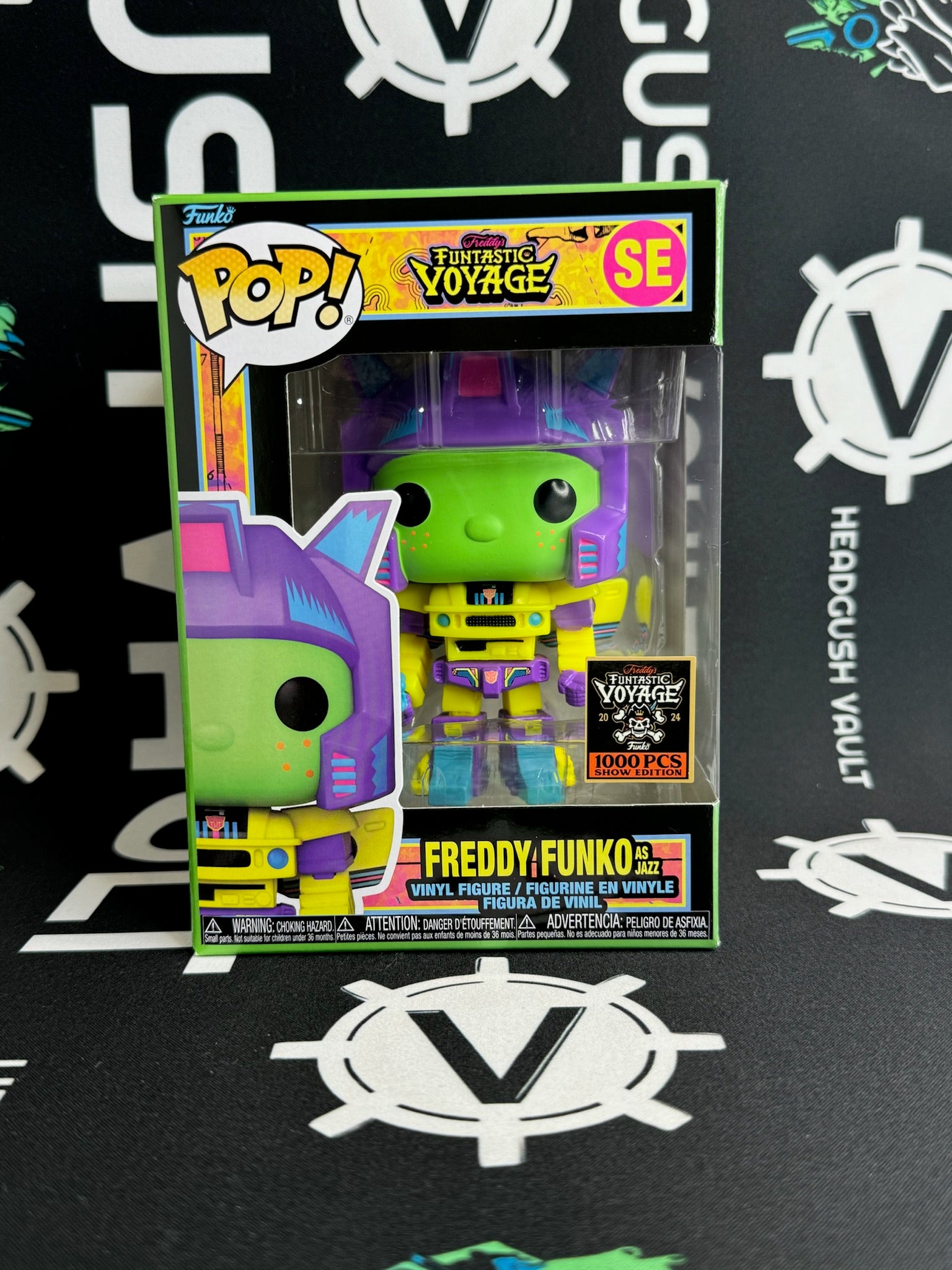 POP Freddy Funko As Jazz (Funtastic Voyage - FunDays)