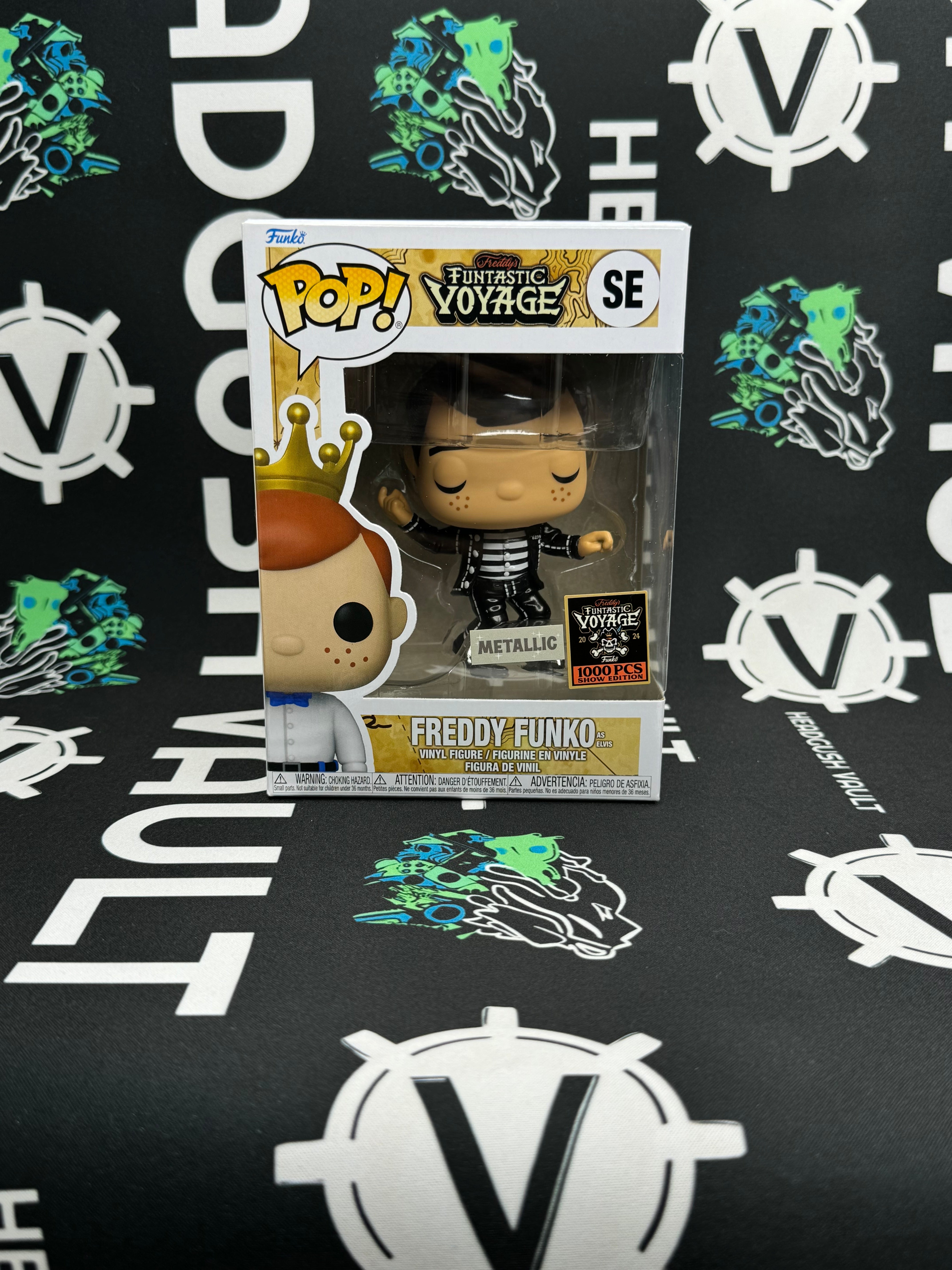 POP Freddy Funko As Elvis (Funtastic Voyage - FunDays)