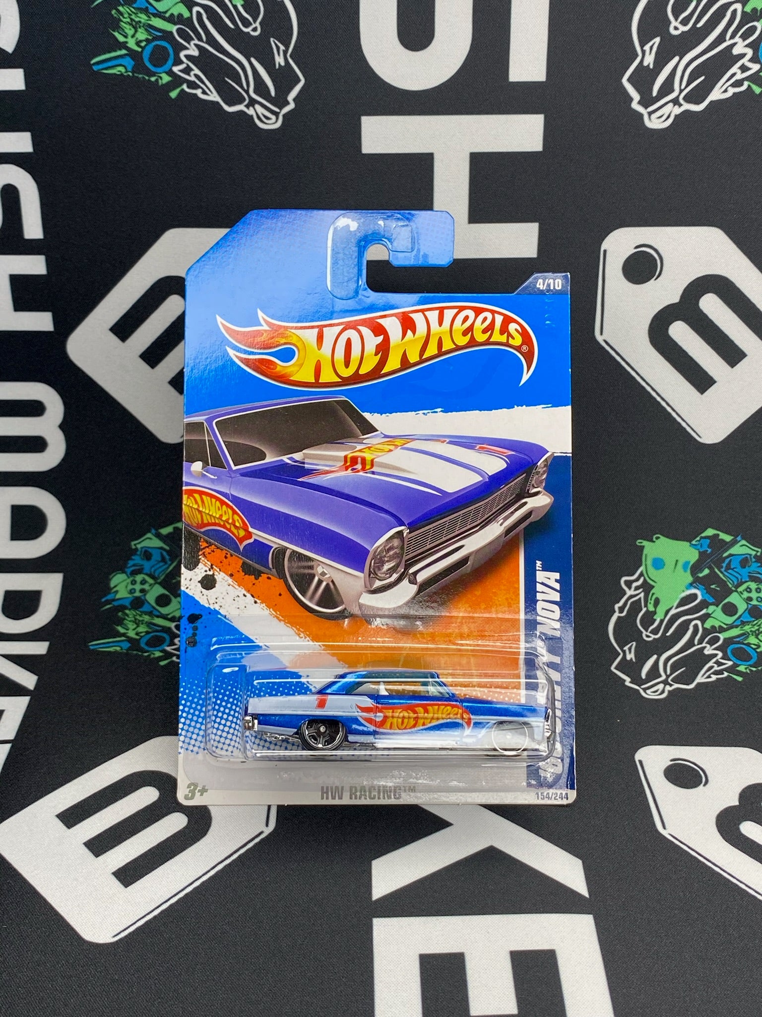 HOT WHEELS ‘66 Chevy Nova - Blue