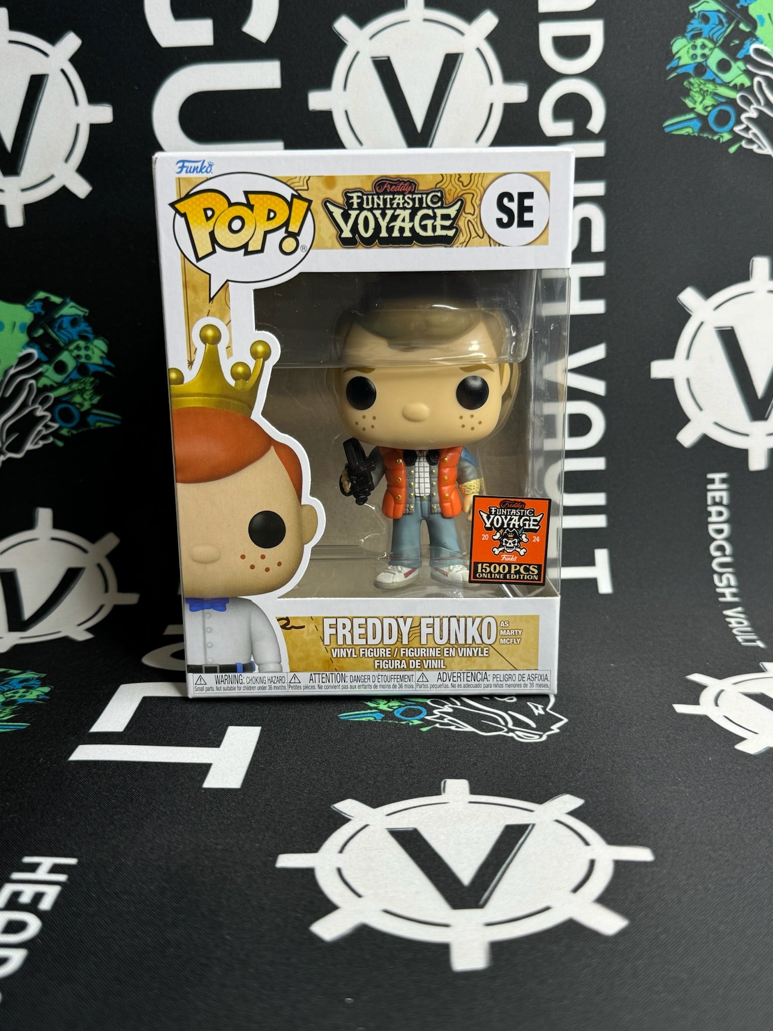 POP Freddy Funko As Marty McFly (Funtastic Voyage - Box of Fun)