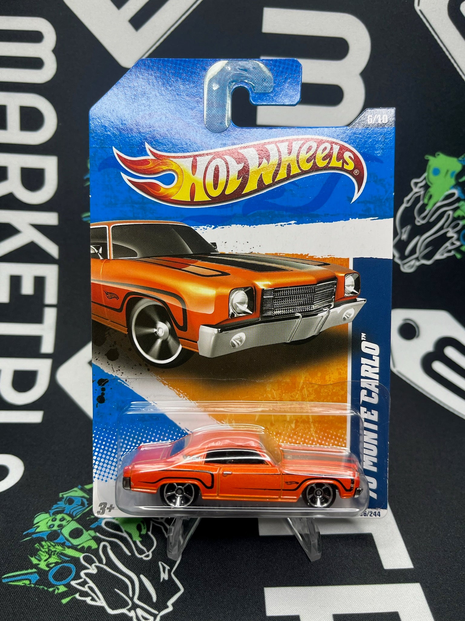 HOT WHEELS ‘70 Monte Carlo - Orange