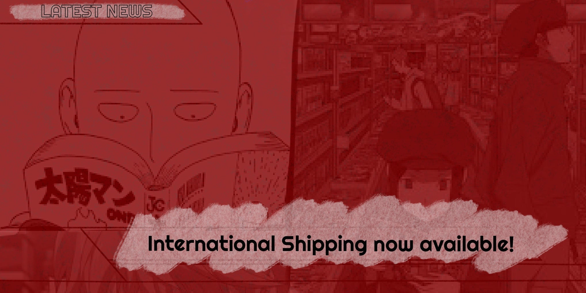International Shipping now available!