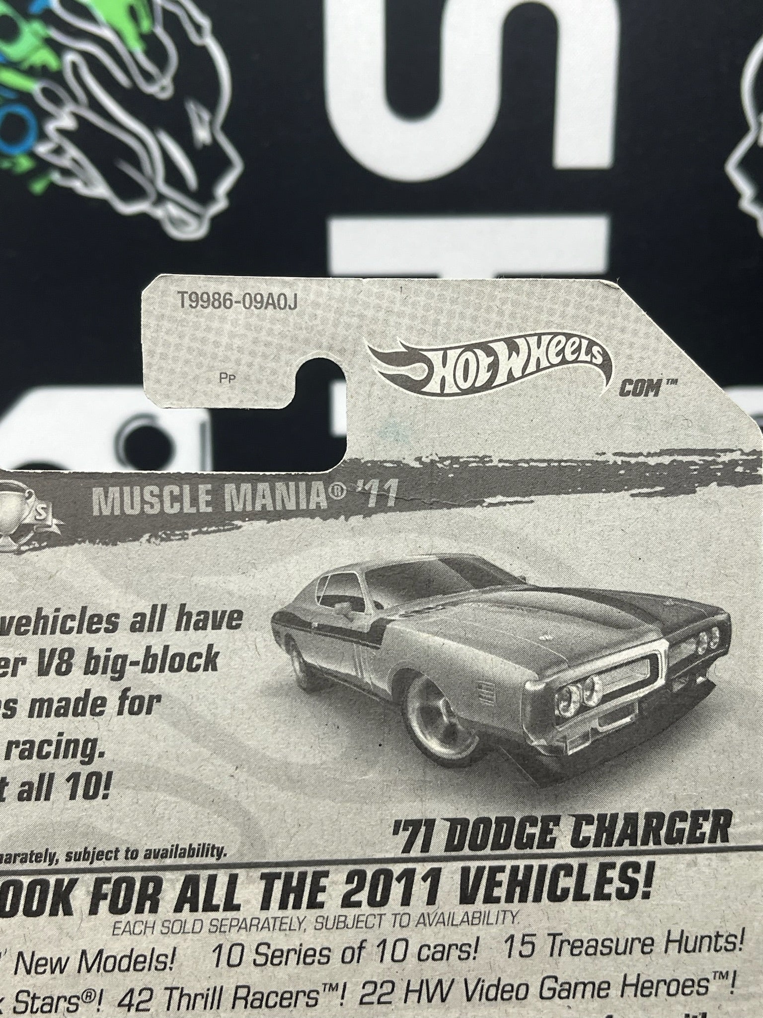 HOT WHEELS ‘71 Dodge Charger - Blue