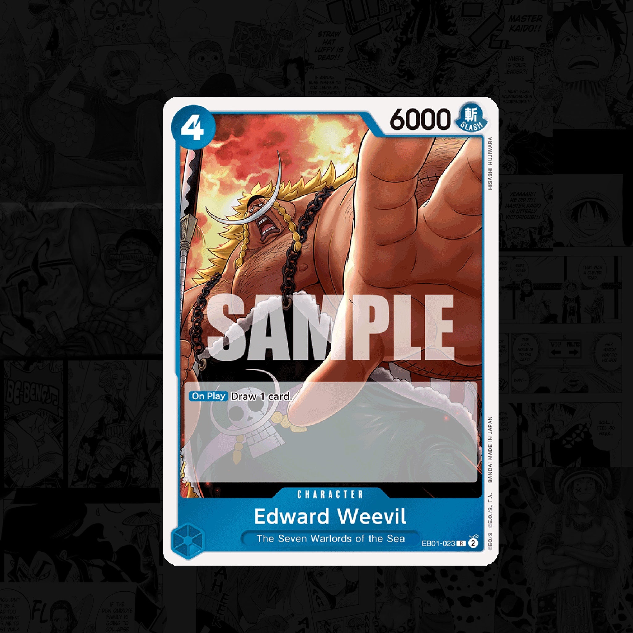 ONE PIECE Edward Weevil