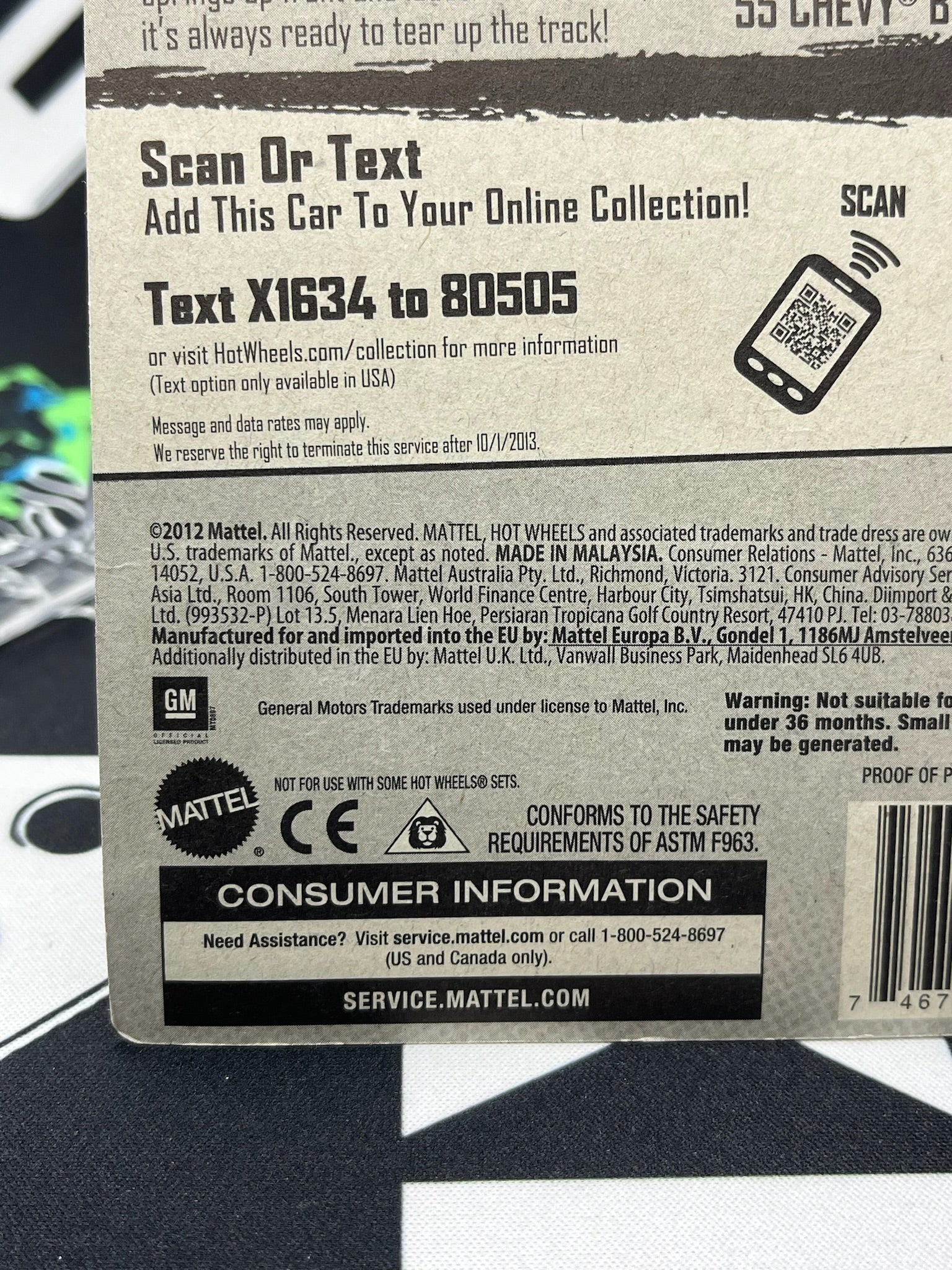 HOT WHEELS ‘55 Chevy Bel Air Gasser