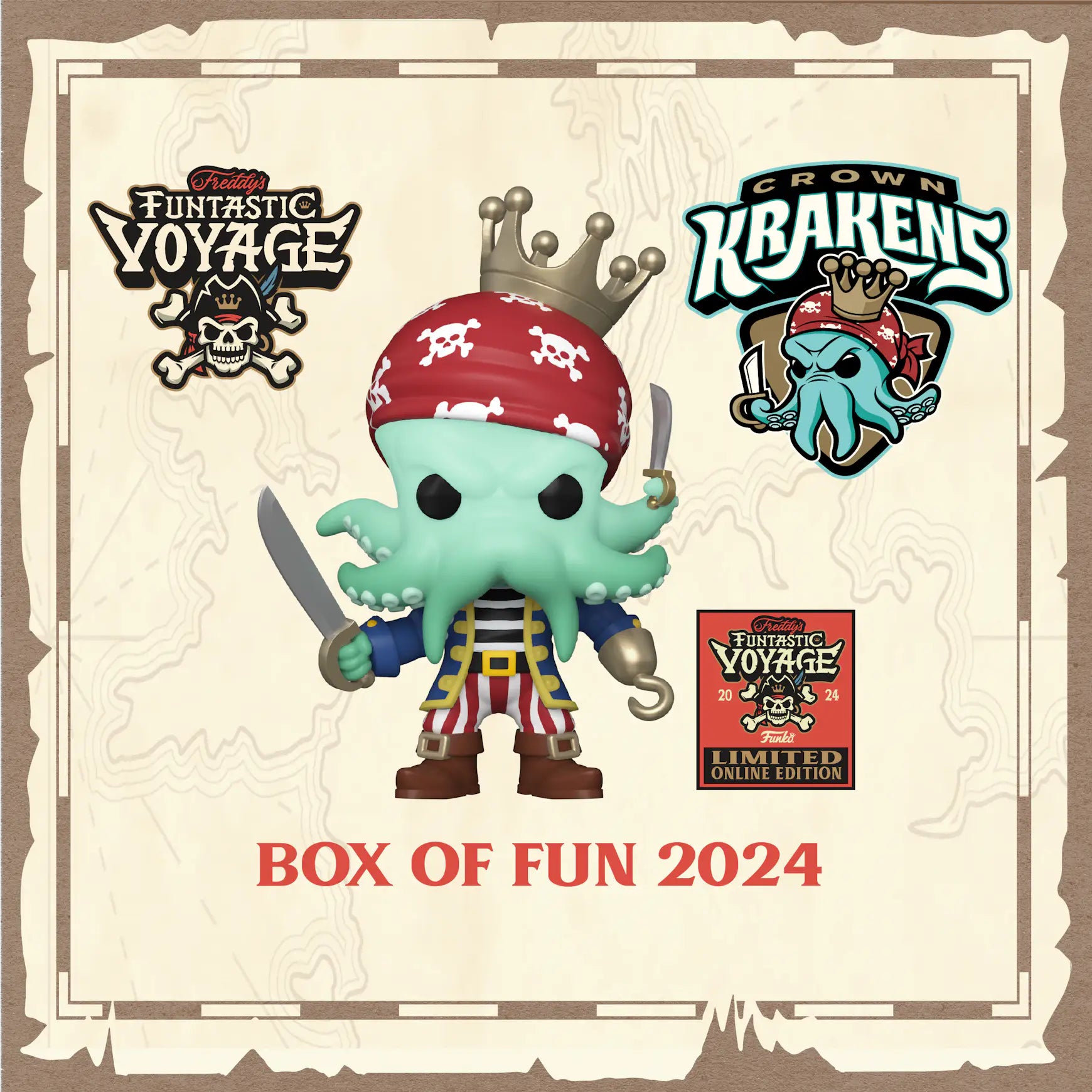 POP Freddy’s Funtastic Voyage Mascots (Funtastic Voyage - Box Of Fun)