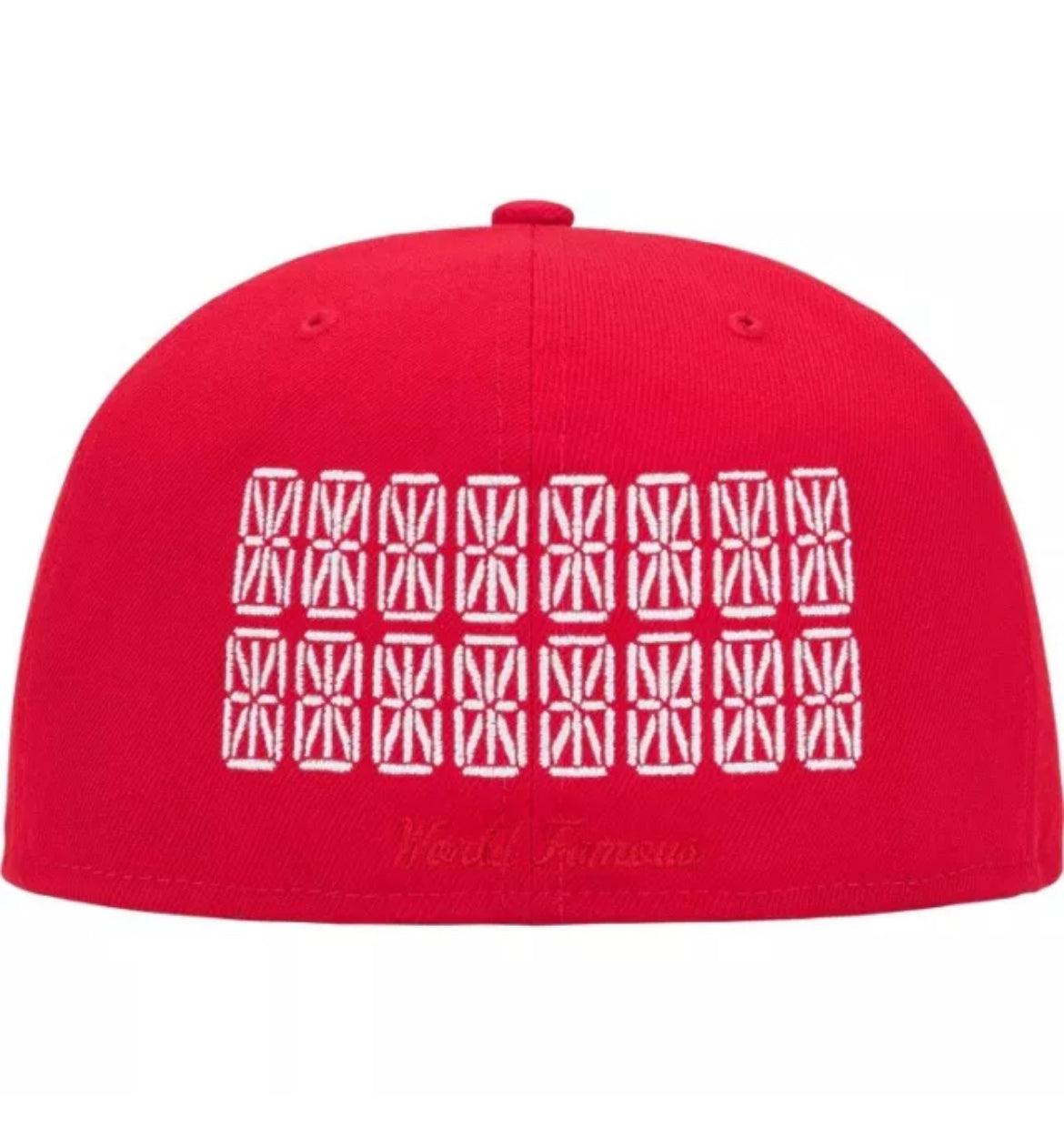 SUPREME Sharpie Box Logo Hat - Red