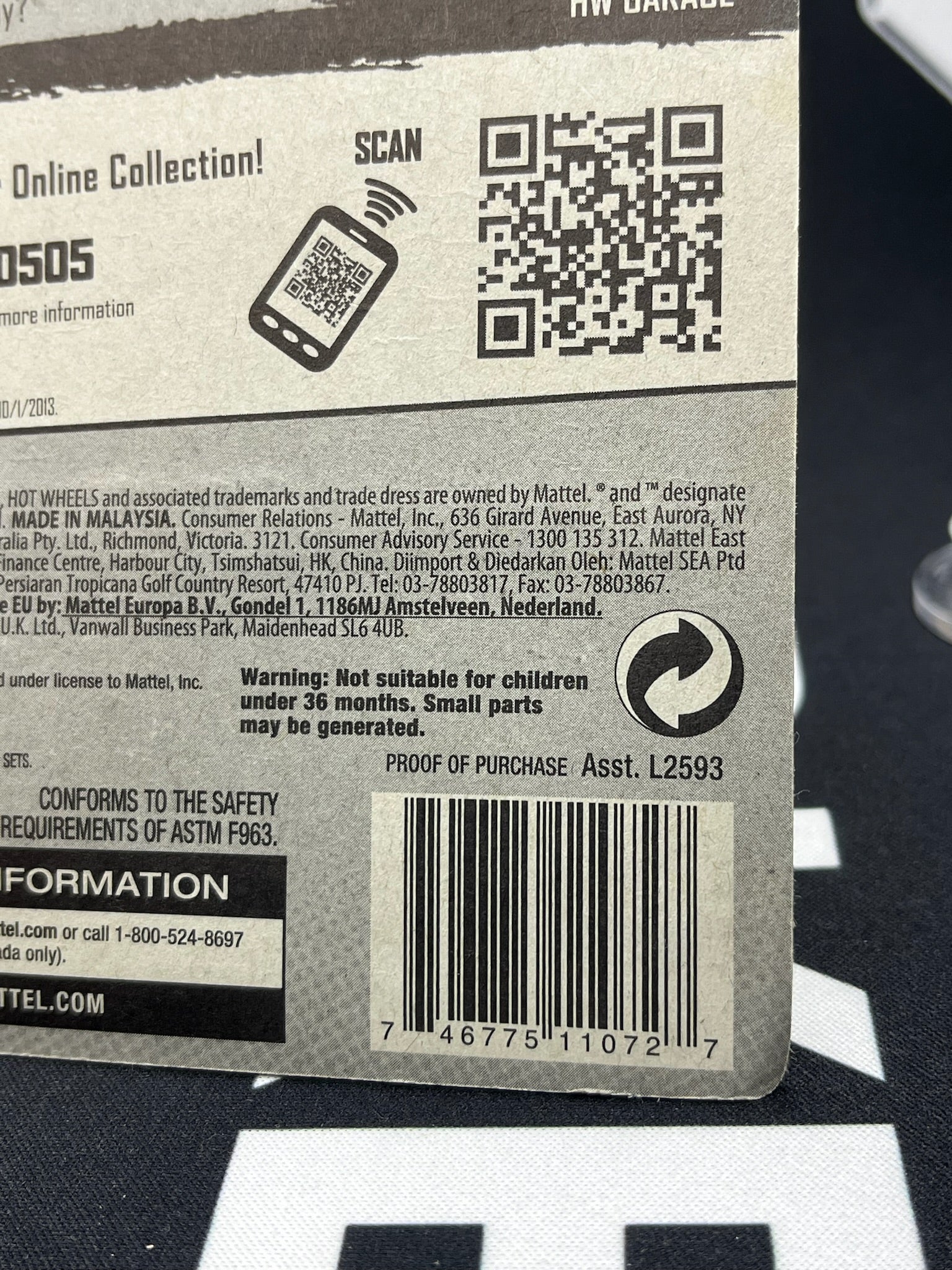 HOT WHEELS Chevy Camaro Special Edition