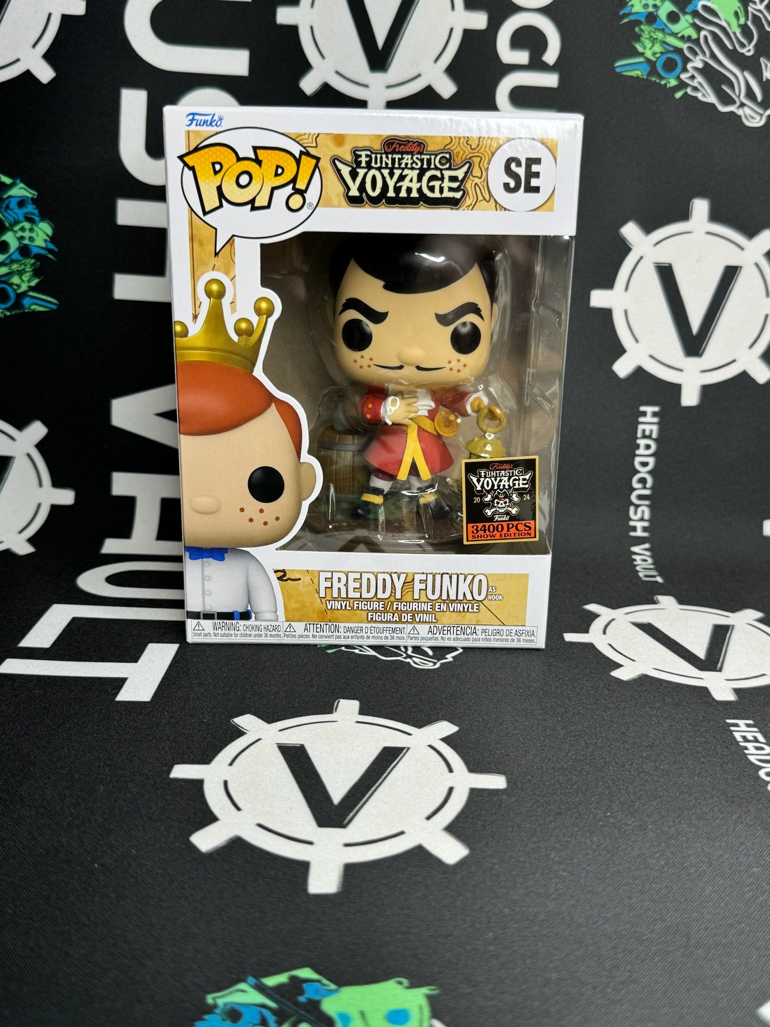 POP Freddy Funko As Hook (Funtastic Voyage - FunDays)
