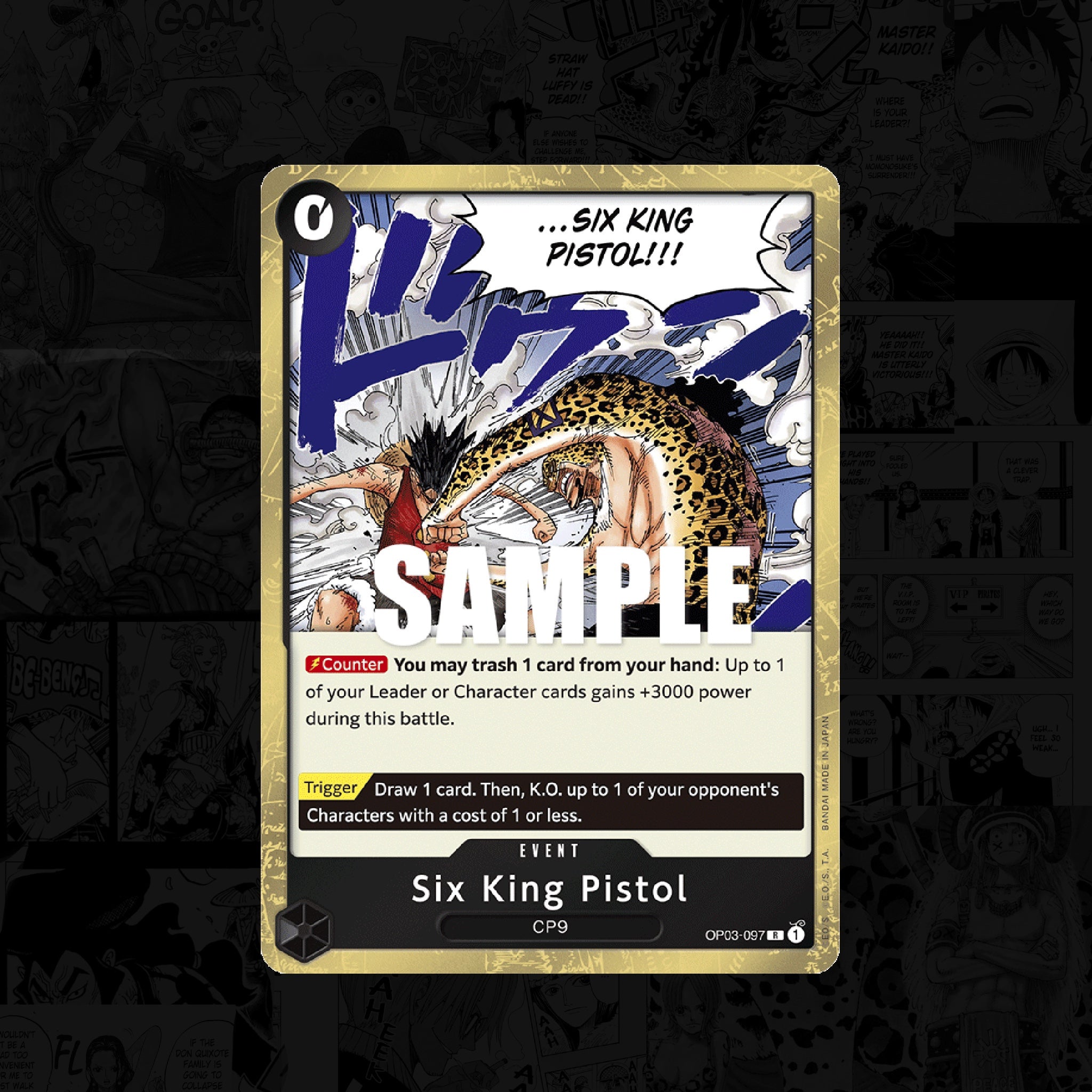 ONE PIECE Six King Pistol