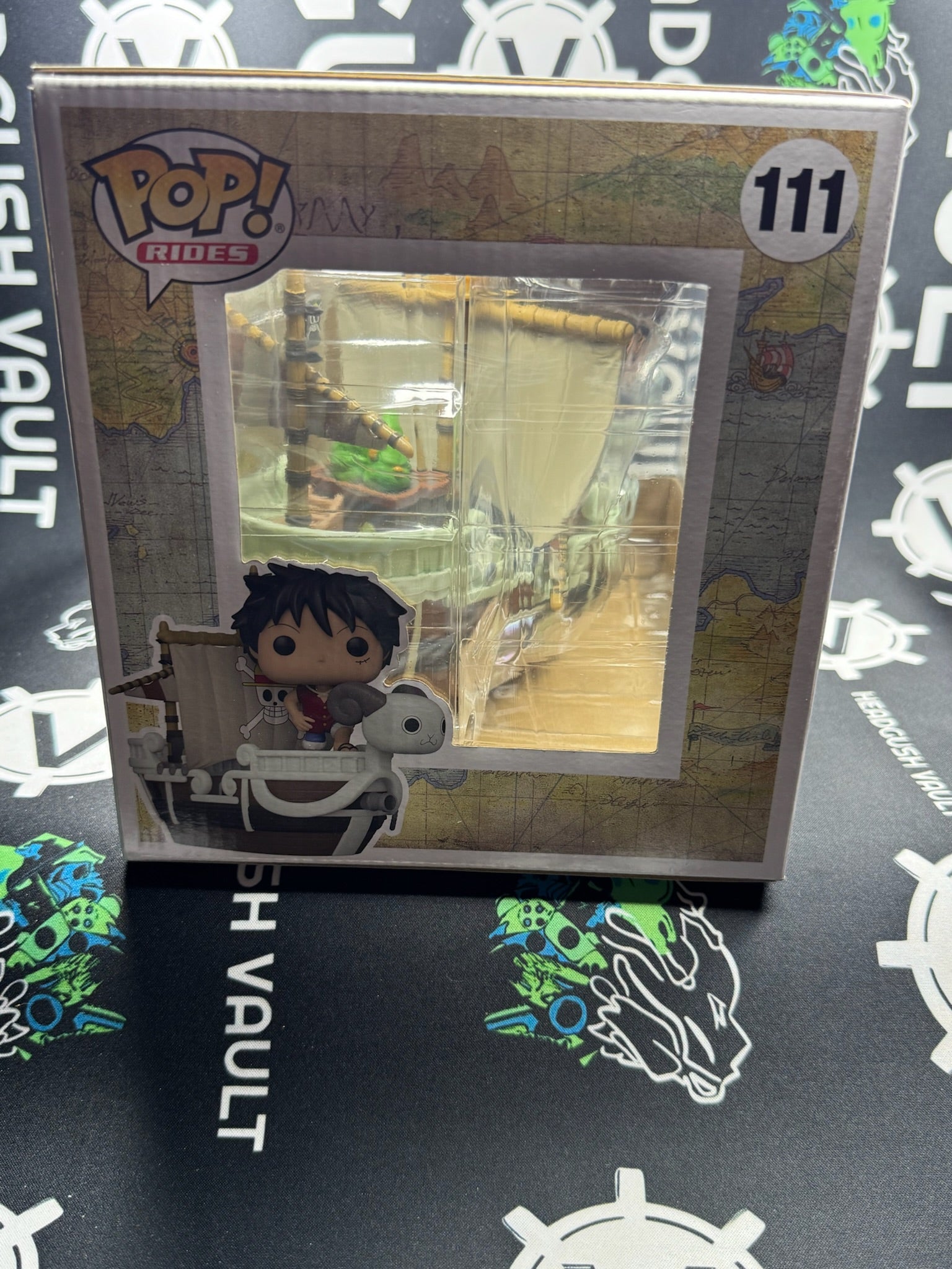 Signed POP Luffy With Going Merry (NYCC)