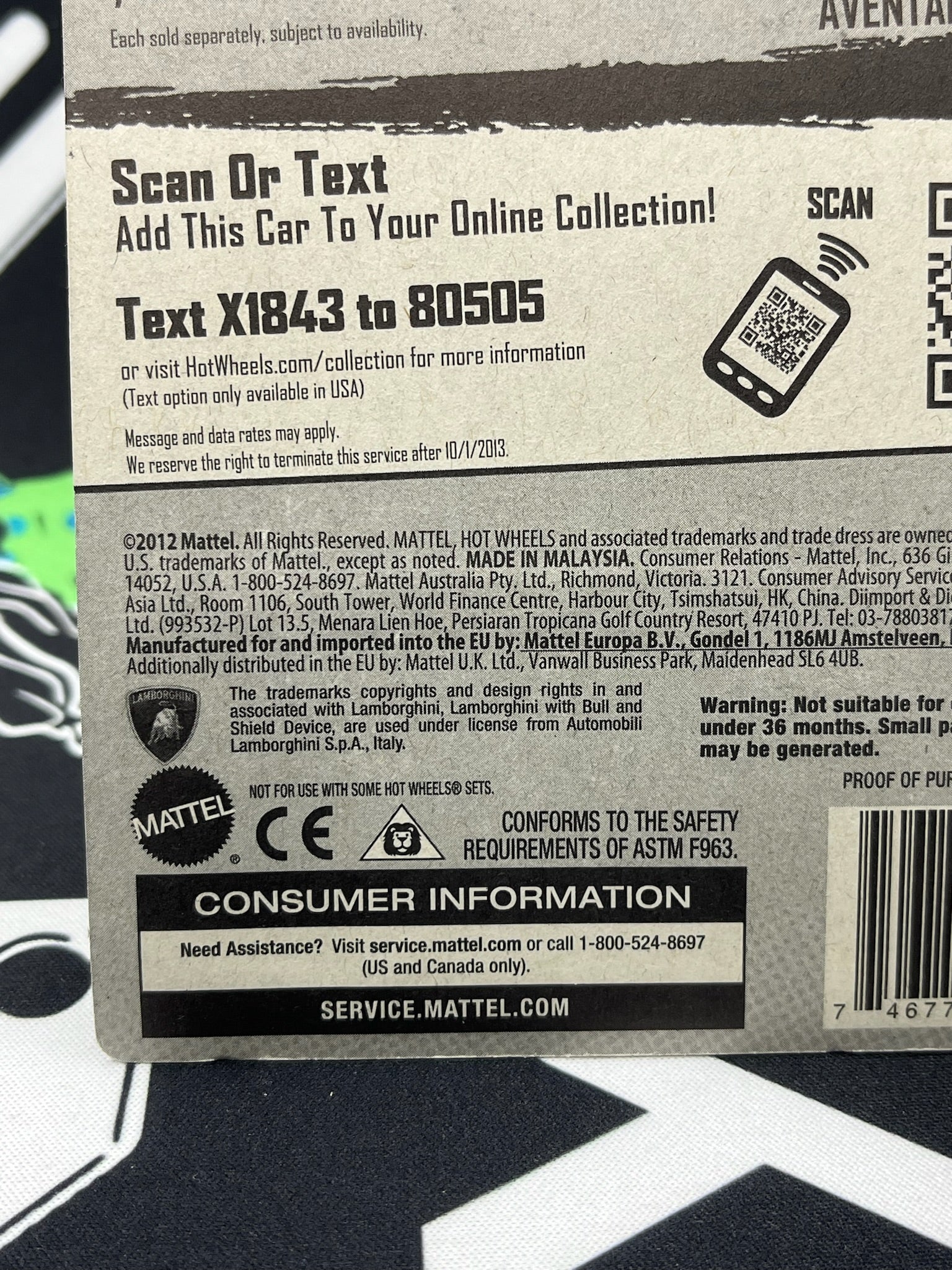 HOT WHEELS Lamborghini Aventador LP 700-4