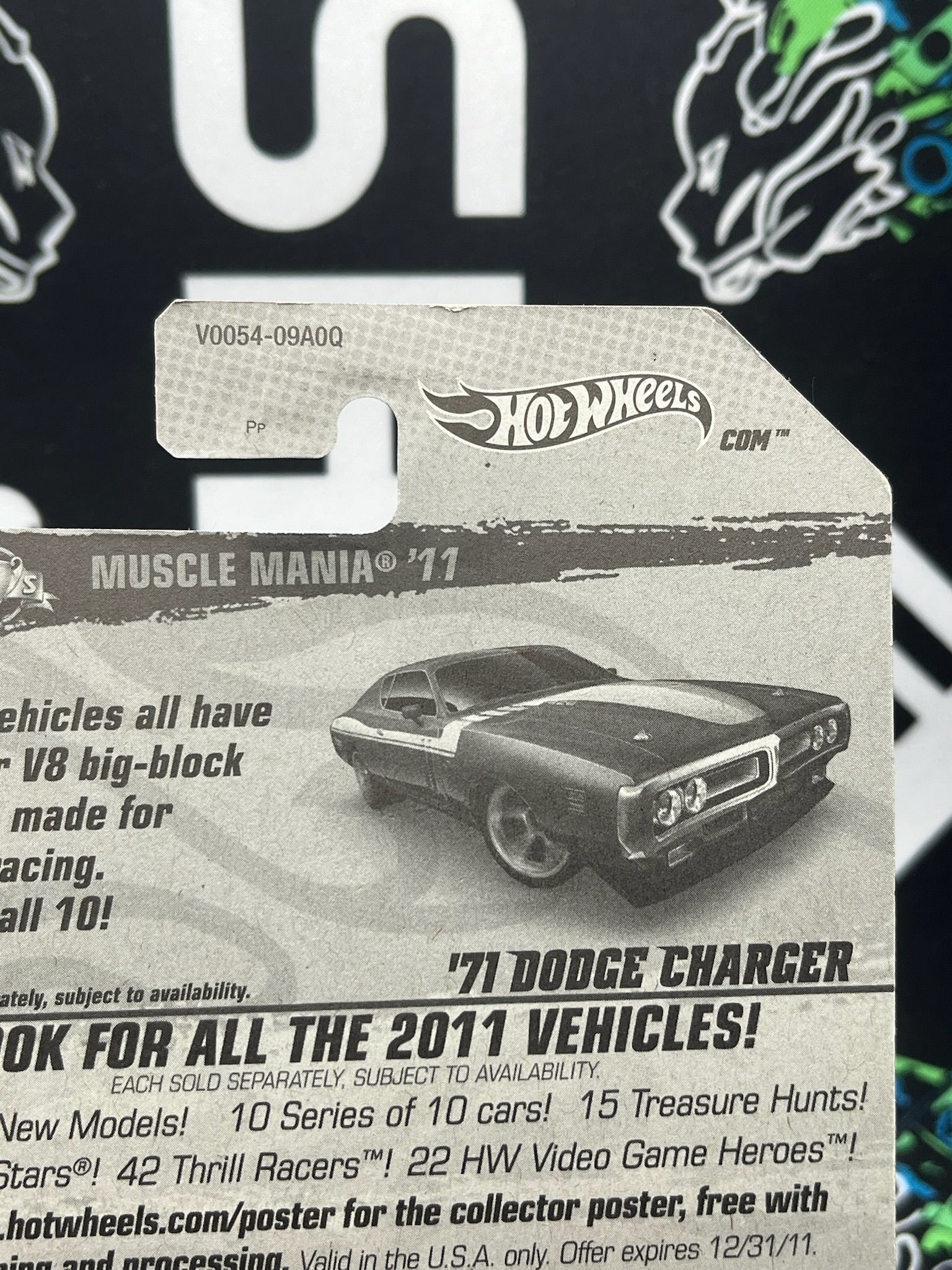 HOT WHEELS ‘71 Dodge Charger - Teal