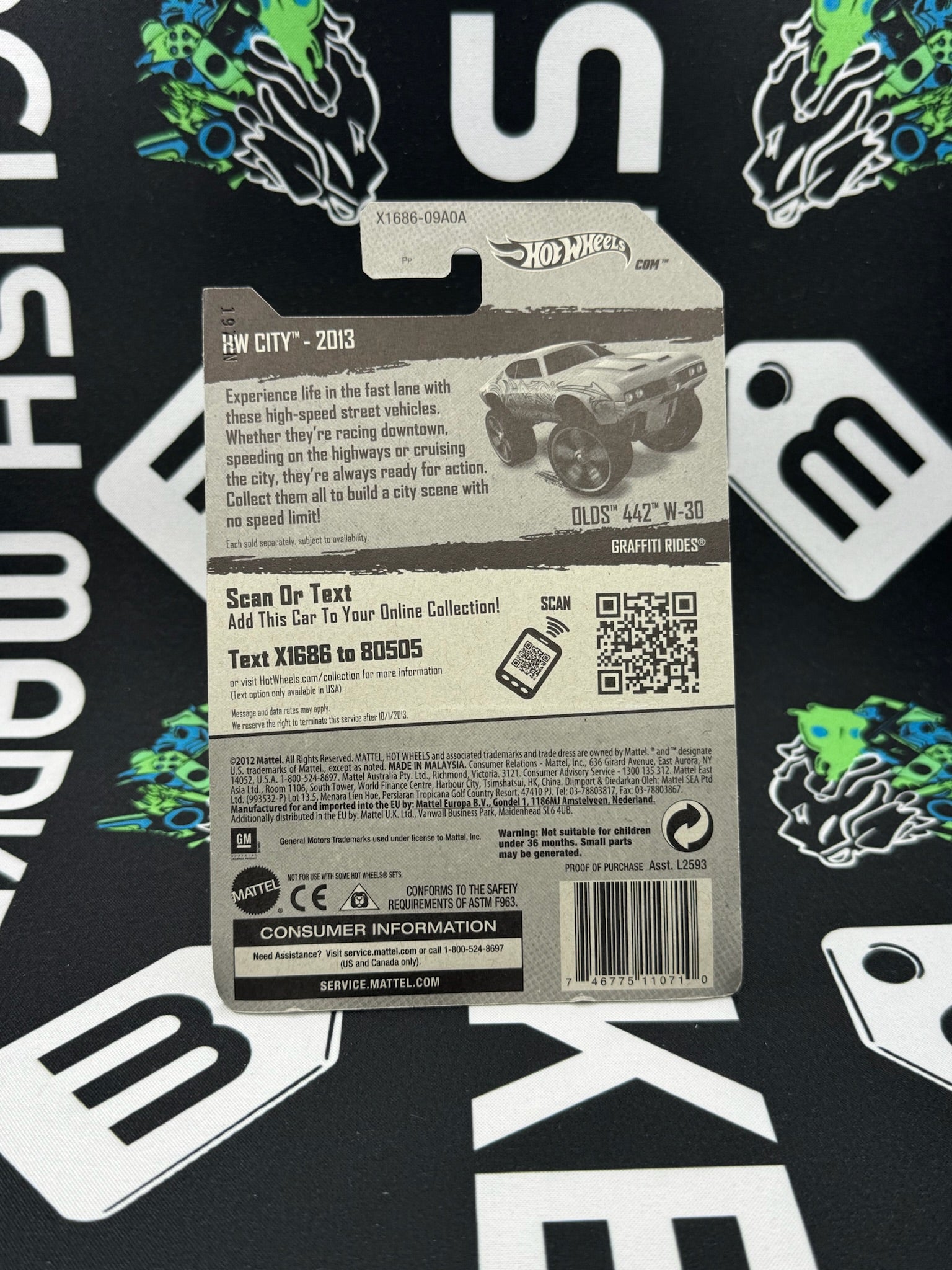 HOT WHEELS Olds 442 W-30