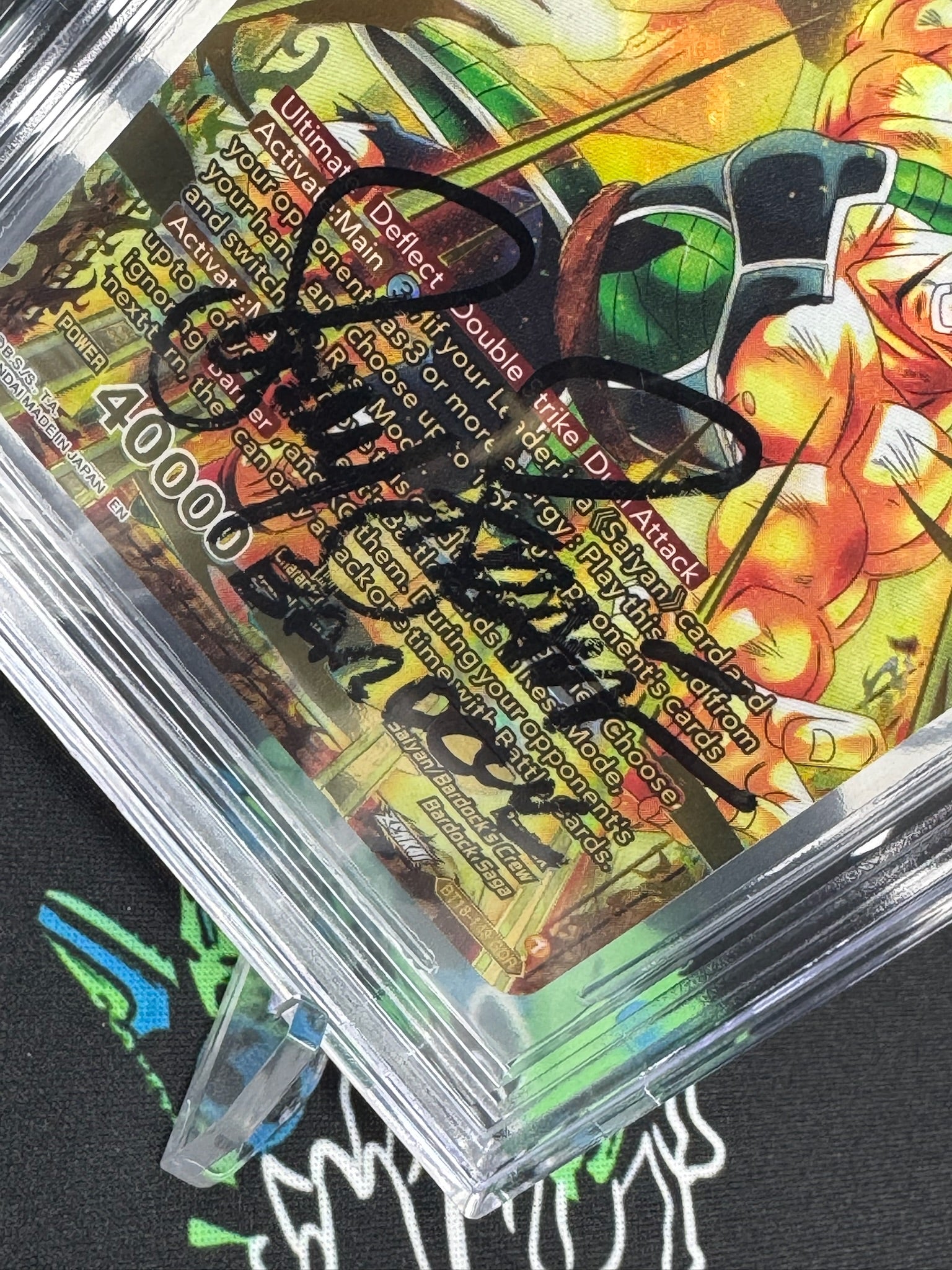 Signed DRAGON BALL SUPER Bardock - God Rare