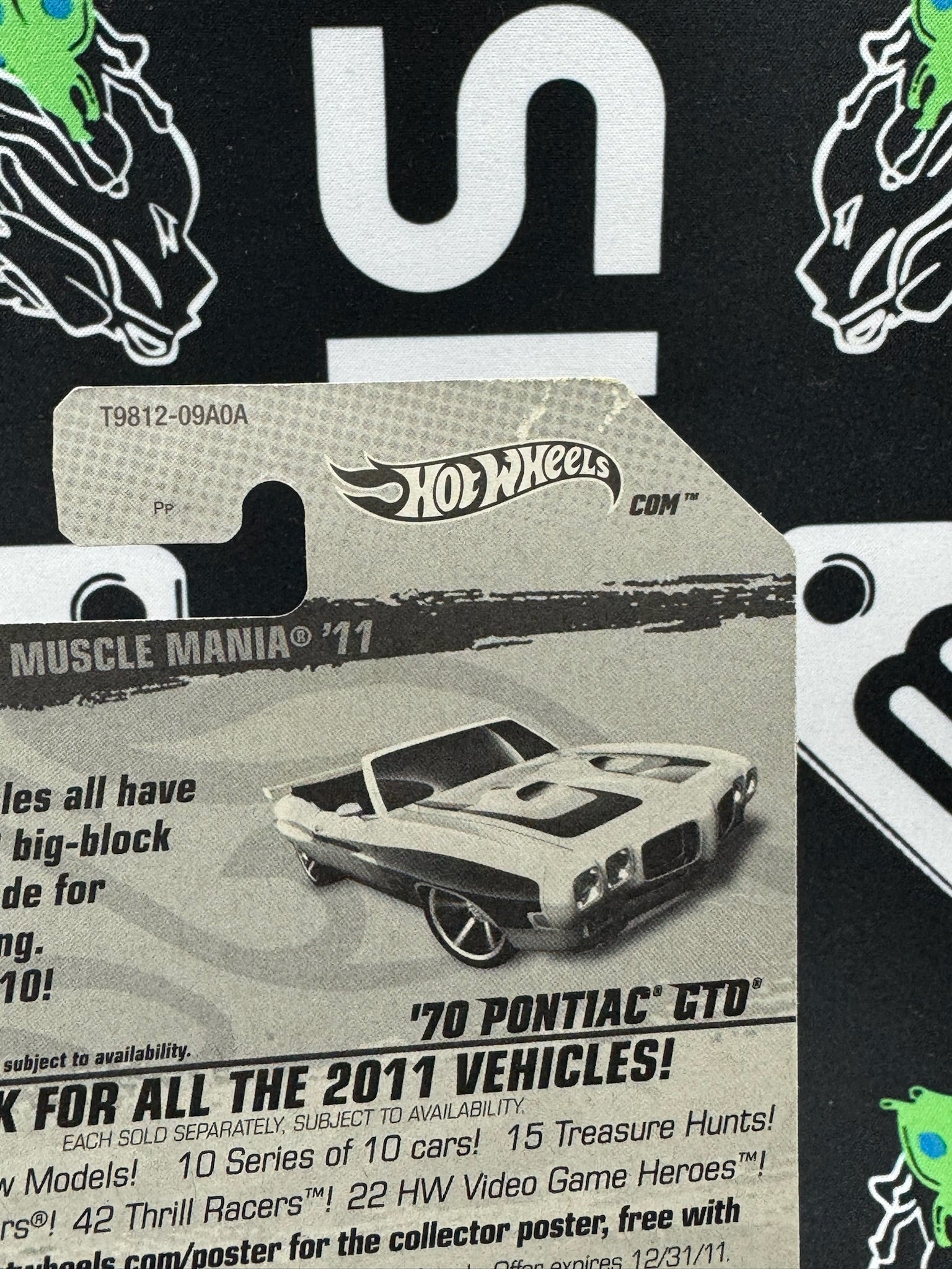 HOT WHEELS ‘70 Pontiac GTO